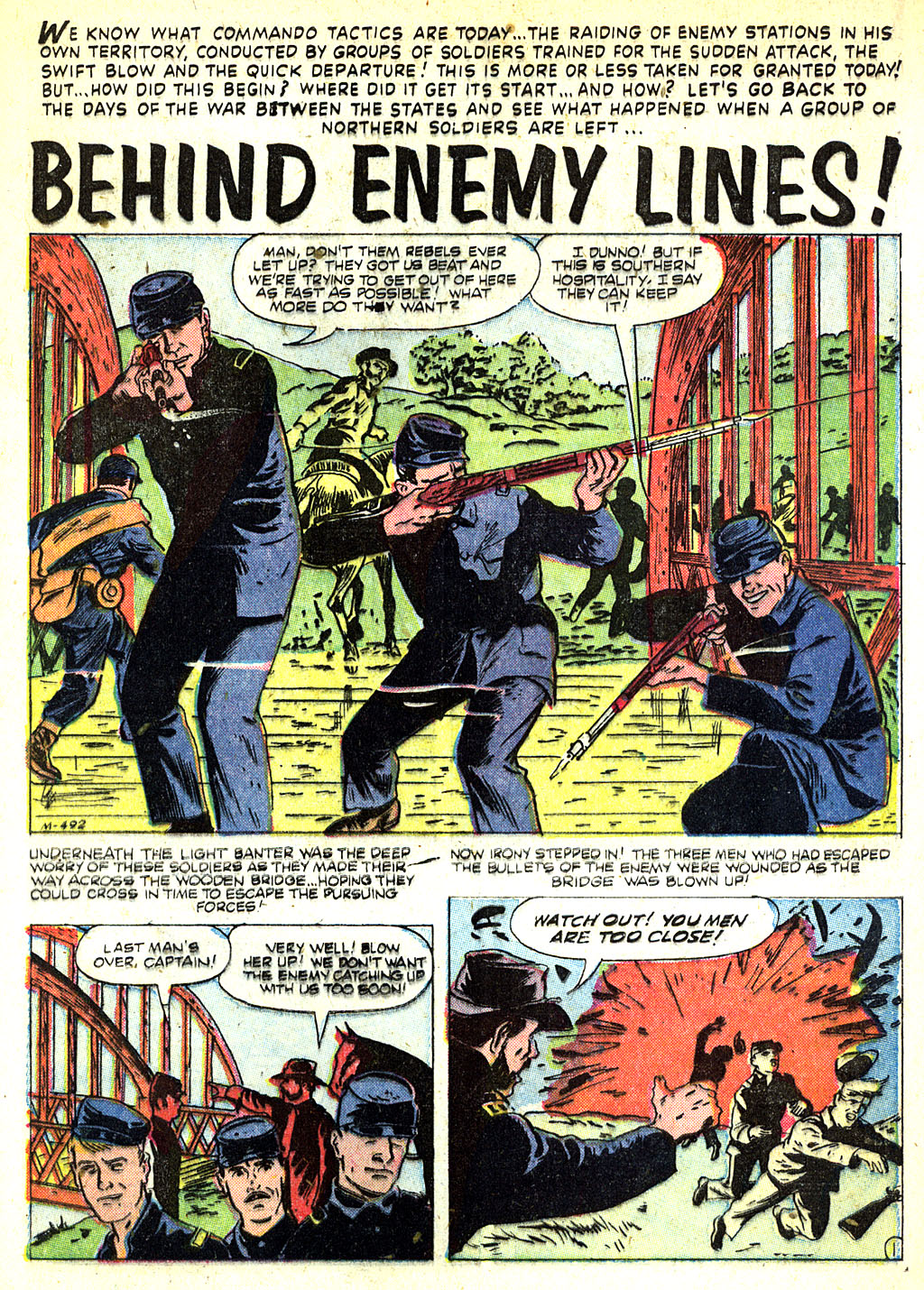 Read online Commando Adventures comic -  Issue #2 - 21