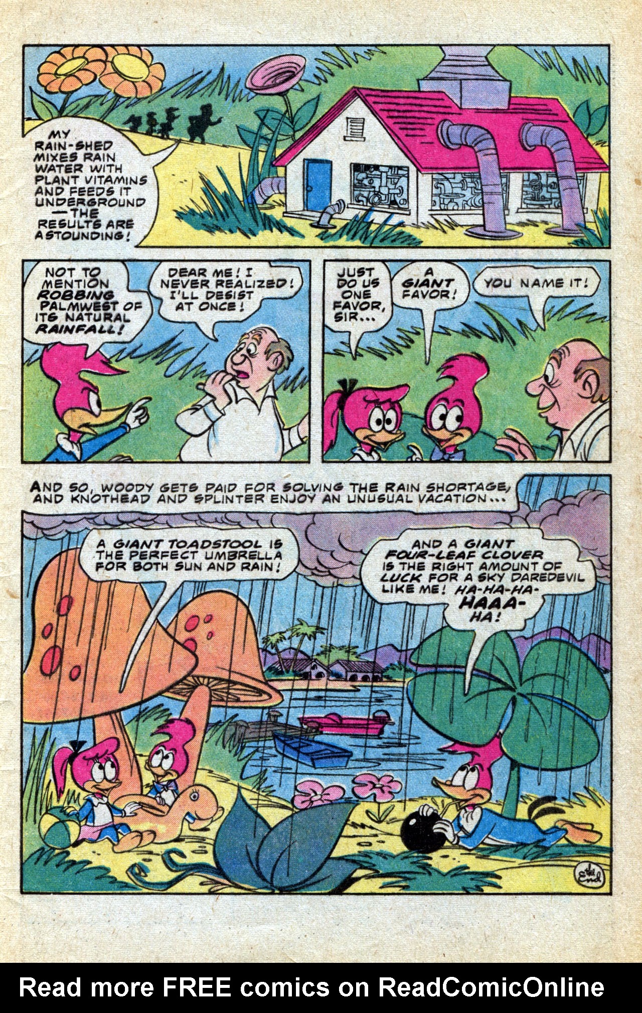 Read online Walter Lantz Woody Woodpecker (1962) comic -  Issue #170 - 33