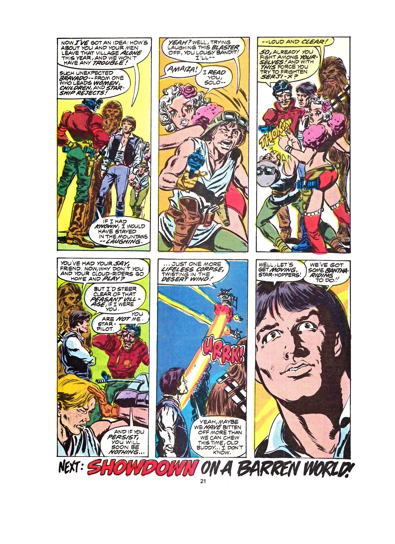 Read online Return of the Jedi comic -  Issue #22 - 21