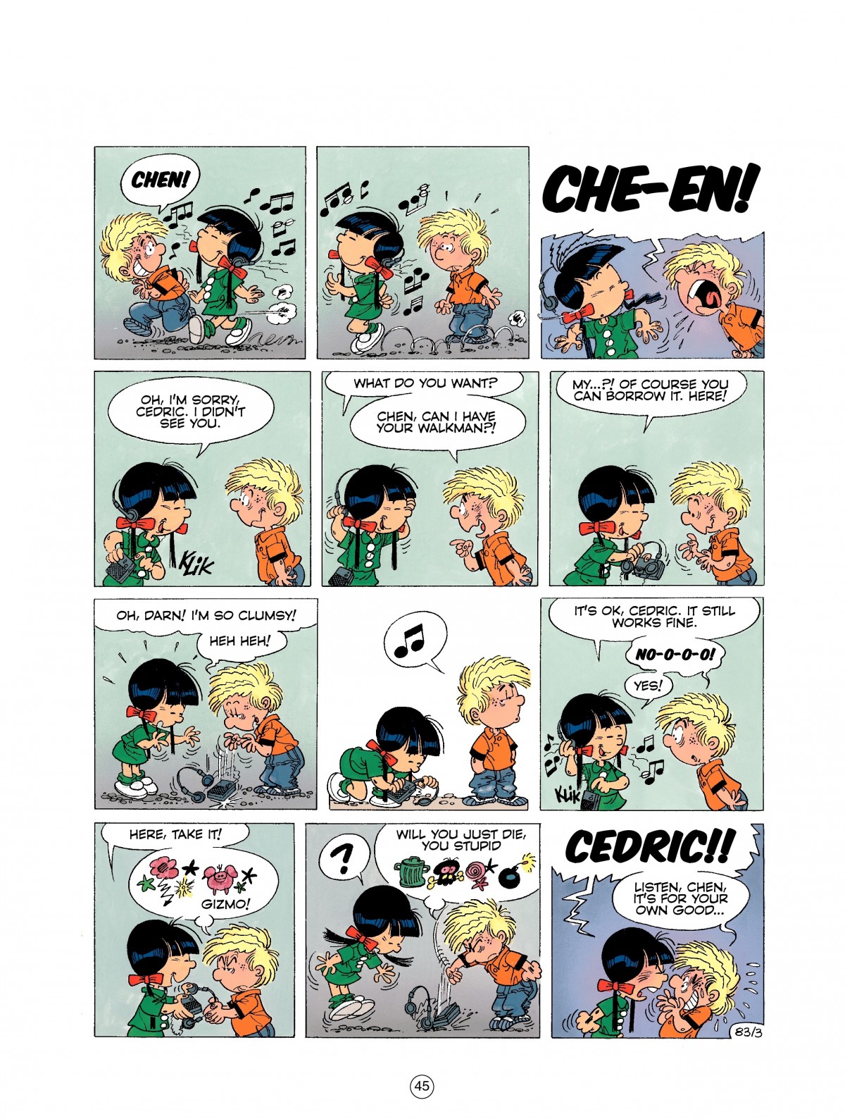 Read online Cedric comic -  Issue #4 - 45