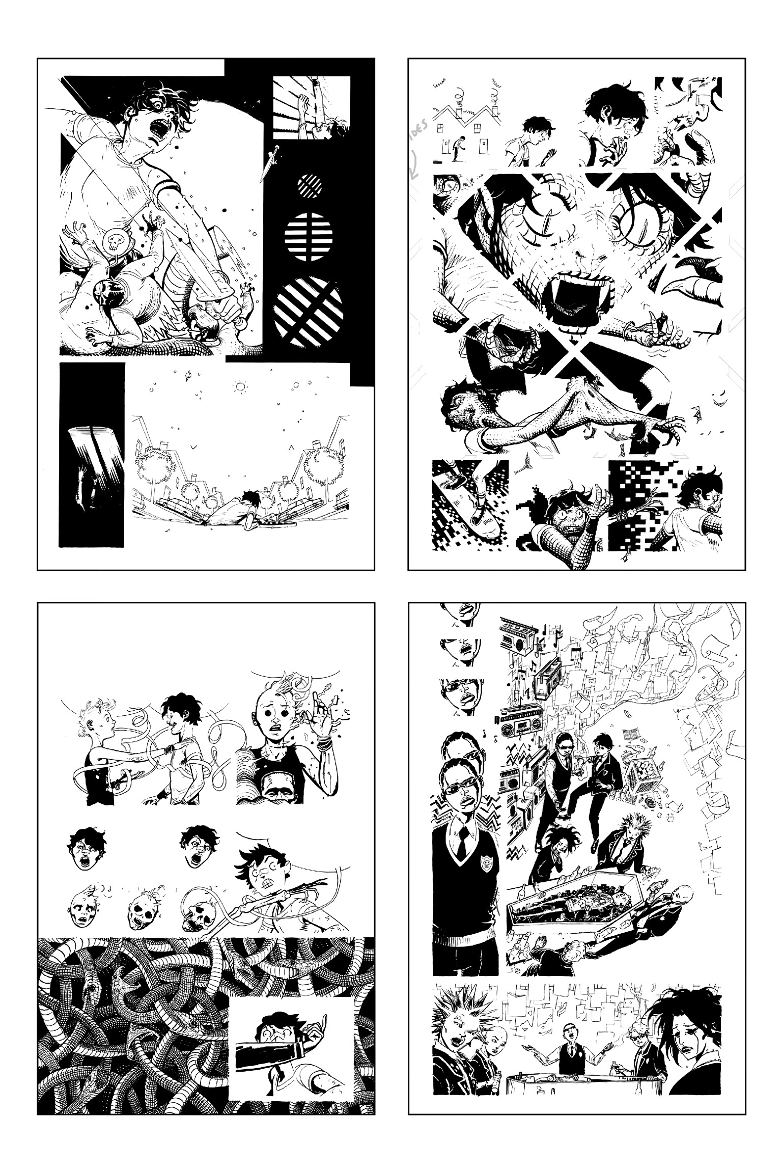 Read online Deadly Class comic -  Issue # _Deluxe Edition Teen Age Riot (Part 4) - 75