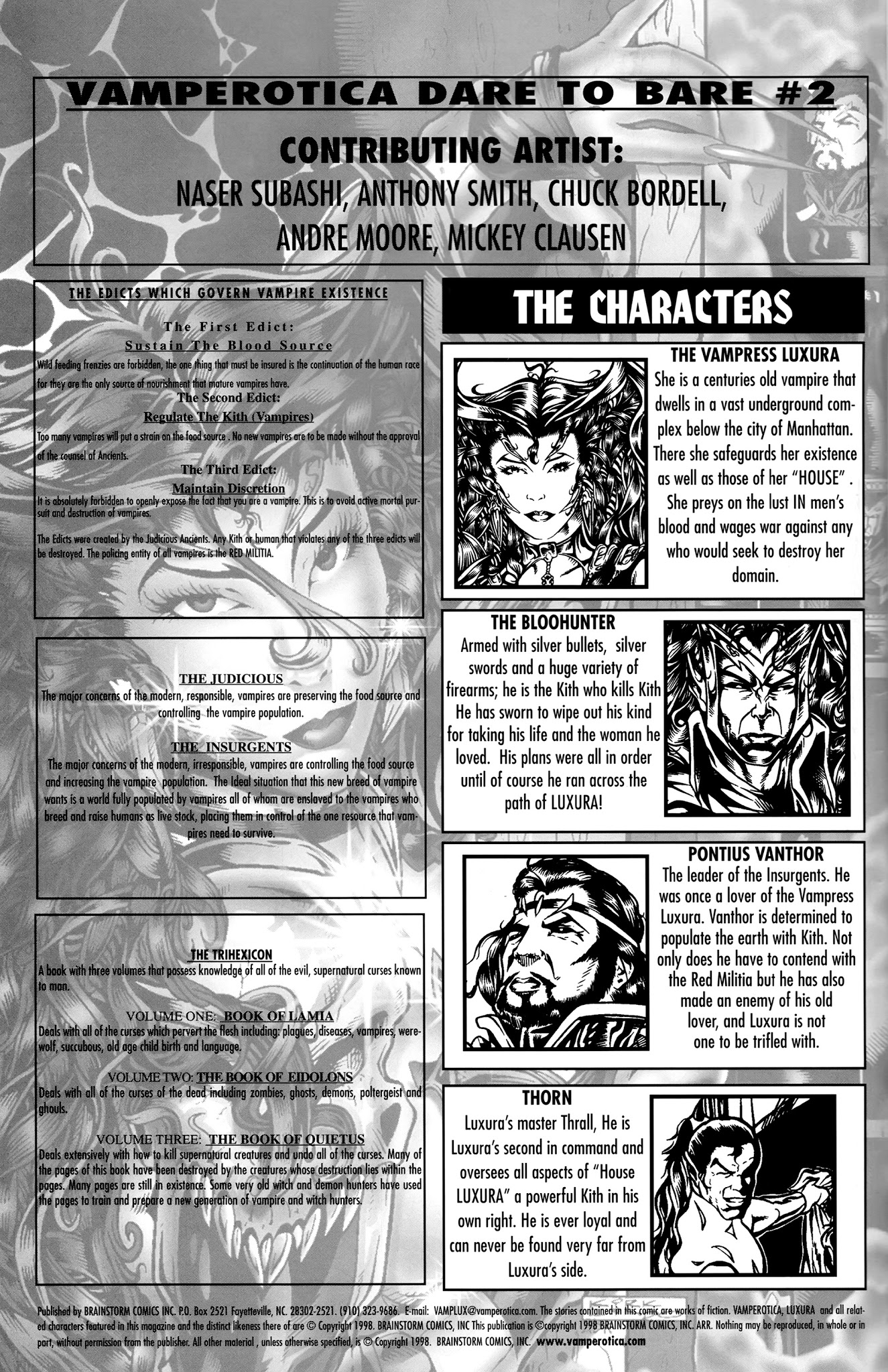 Read online Vamperotica Dare to Bare comic -  Issue #2 - 2