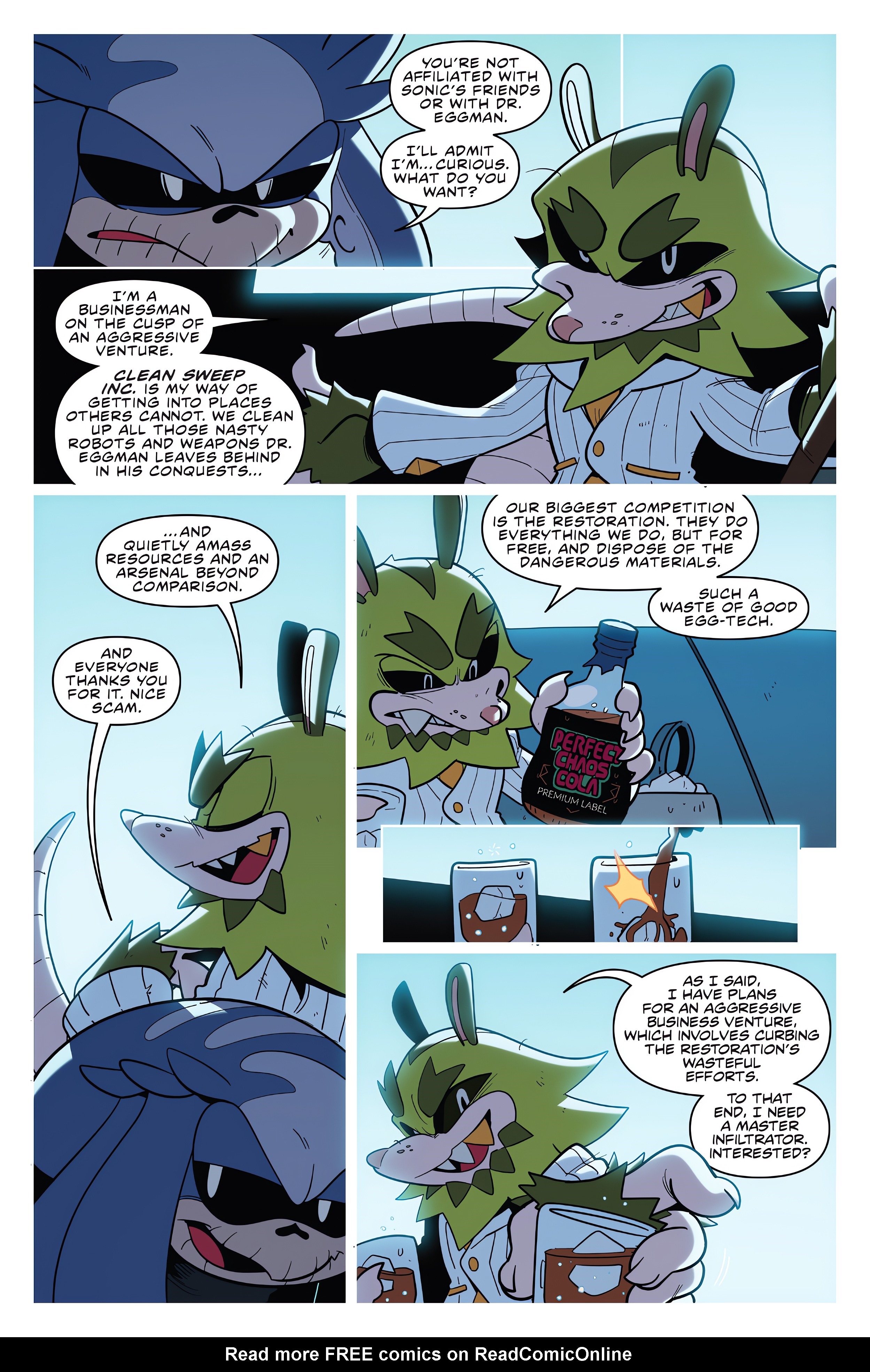 Read online Sonic the Hedgehog (2018) comic -  Issue #62 - 11