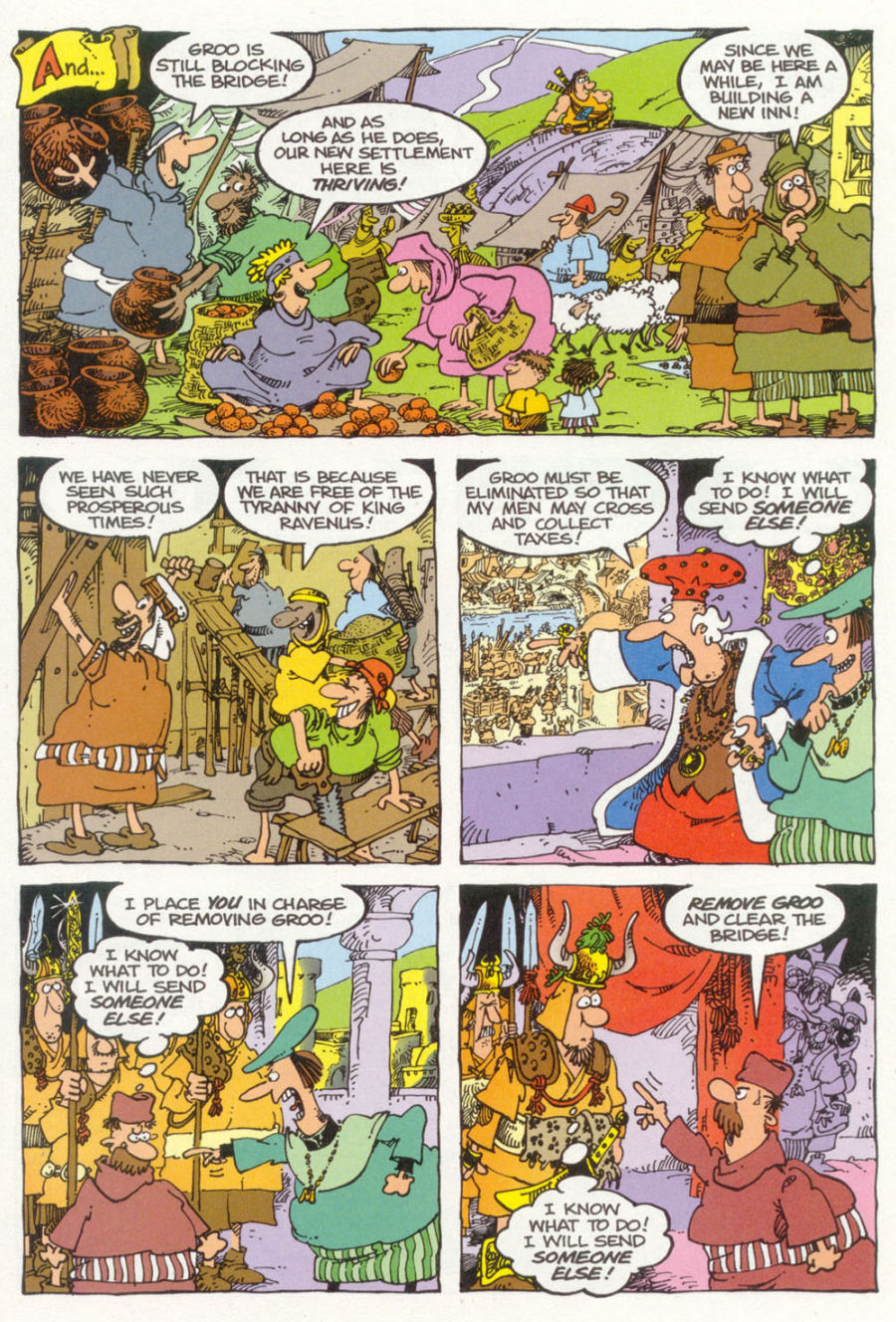 Read online Sergio Aragonés' Groo And Rufferto comic -  Issue #3 - 20