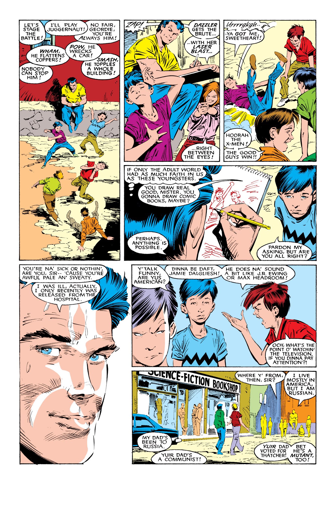 Read online X-Men: Fall of the Mutants comic -  Issue # TPB 1 (Part 2) - 46