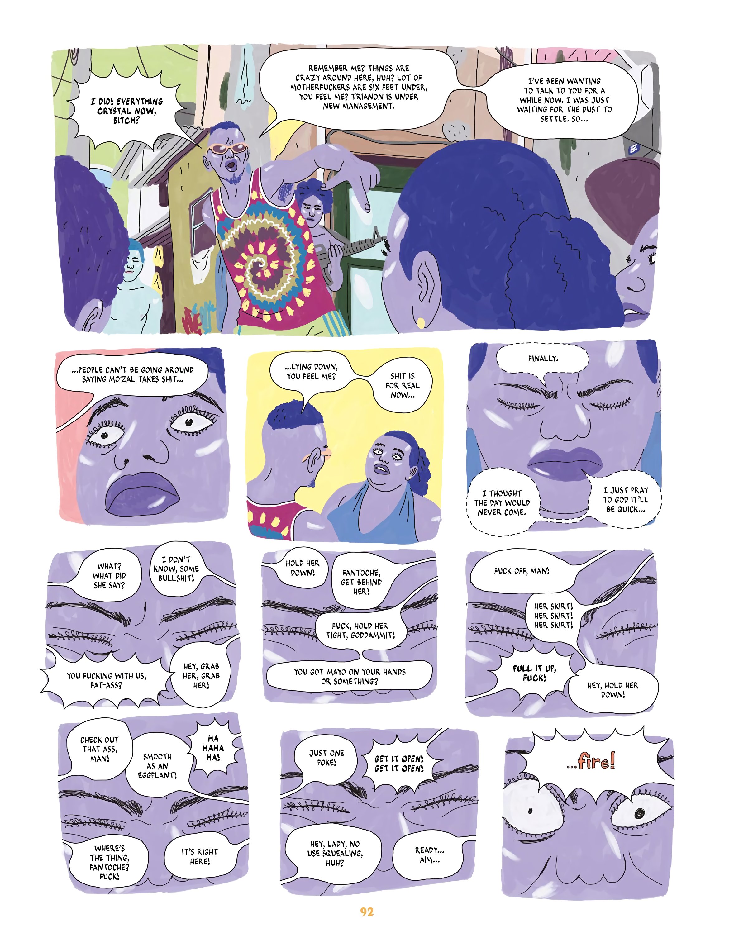 Read online Listen, Beautiful Márcia comic -  Issue # TPB - 93