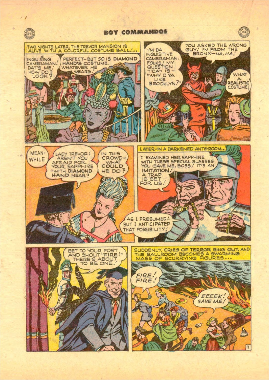 Read online Boy Commandos comic -  Issue #27 - 27