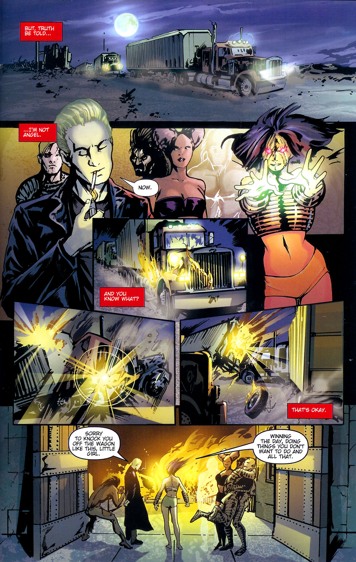 Read online Spike: Asylum comic -  Issue #5 - 21