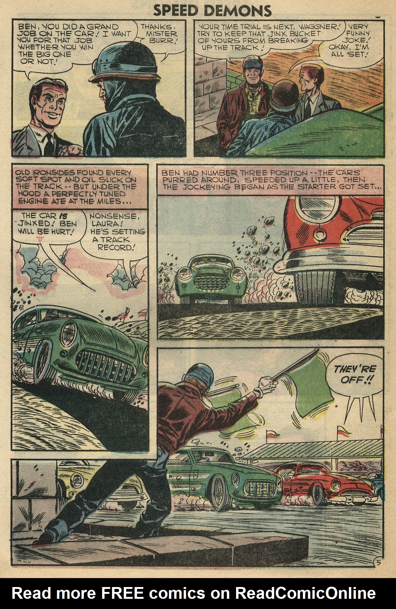 Read online Speed Demons comic -  Issue #5 - 8