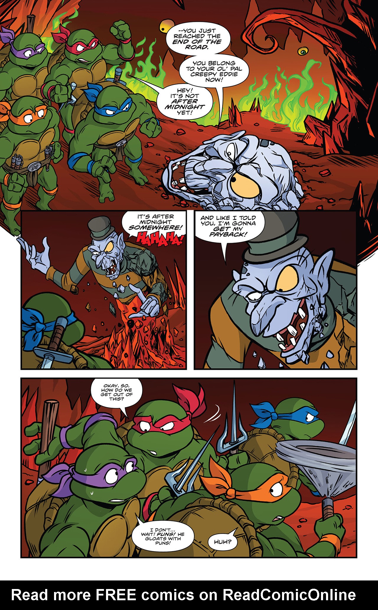 Read online Teenage Mutant Ninja Turtles: Saturday Morning Adventures – Halloween Special comic -  Issue # Full - 26