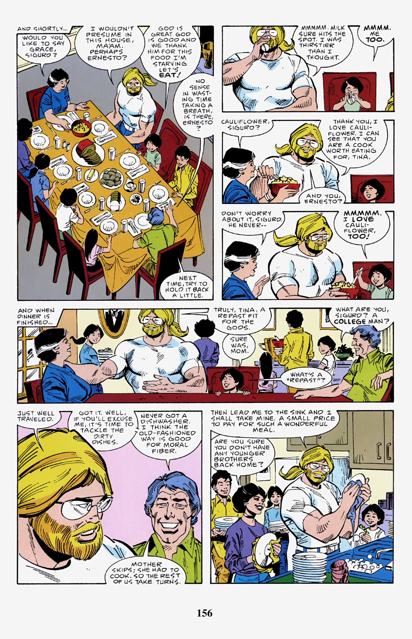 Read online Thor Visionaries: Walter Simonson comic -  Issue # TPB 4 - 157