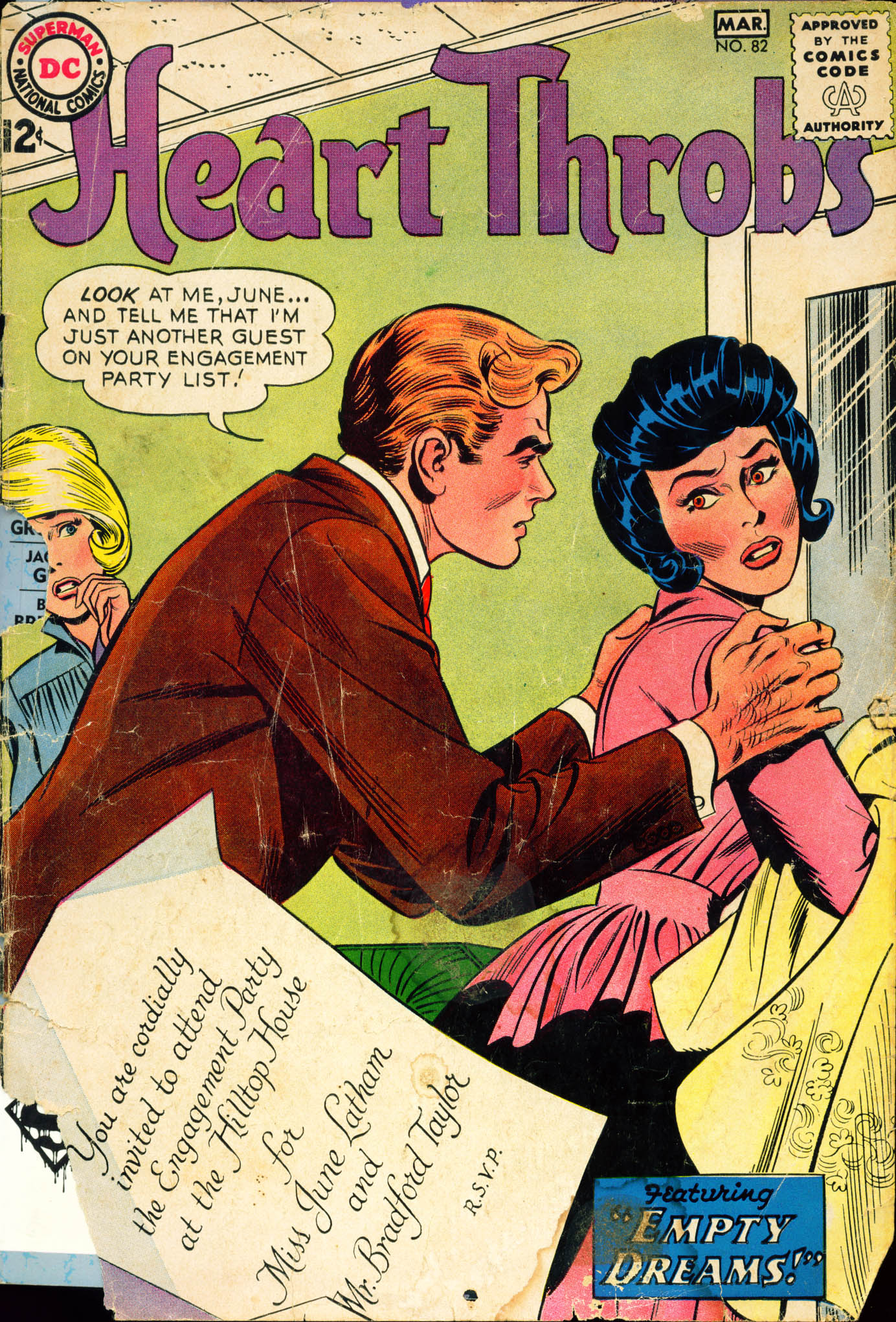 Read online Heart Throbs comic -  Issue #82 - 1