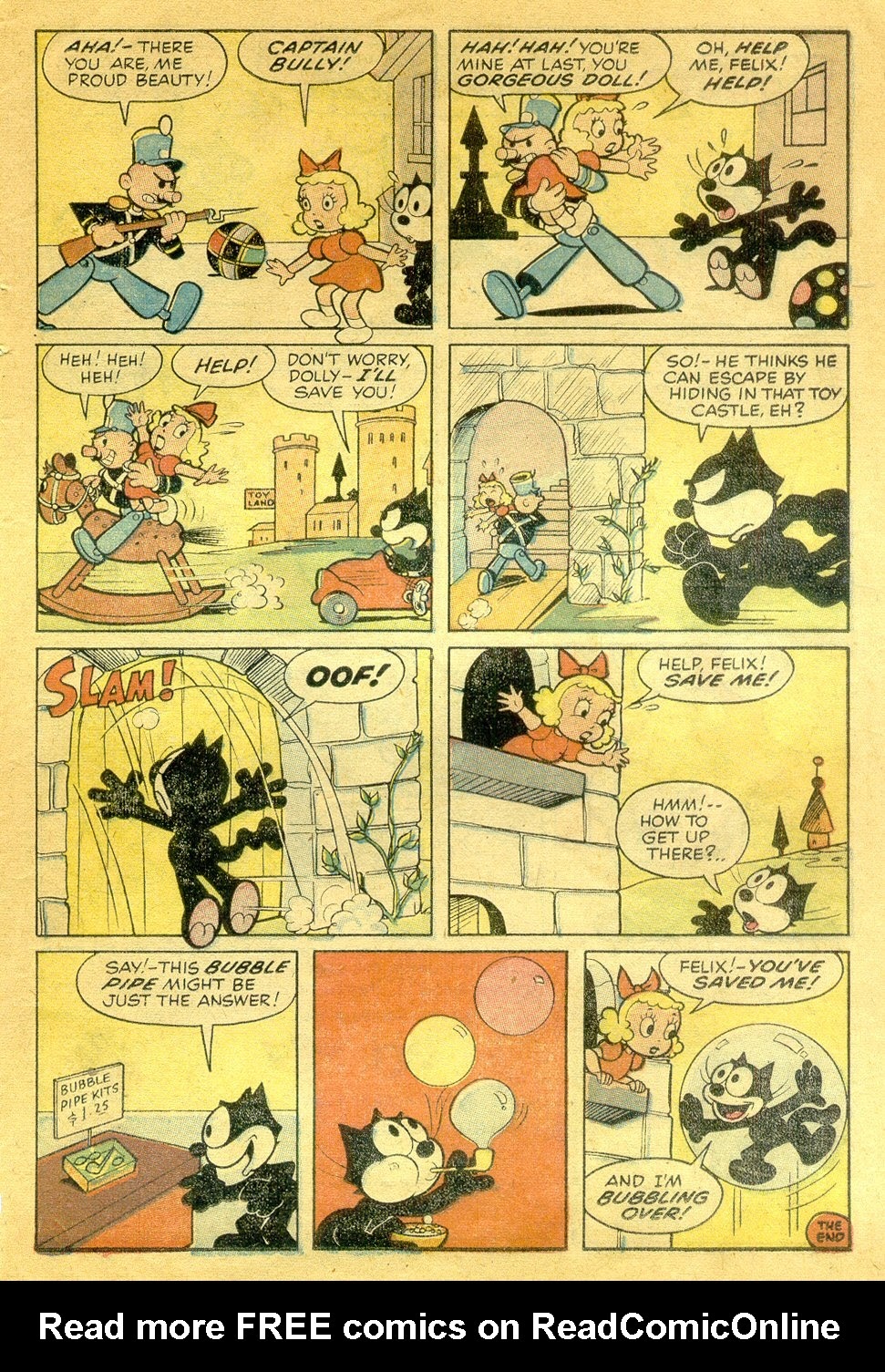 Read online Felix the Cat (1955) comic -  Issue #101 - 9