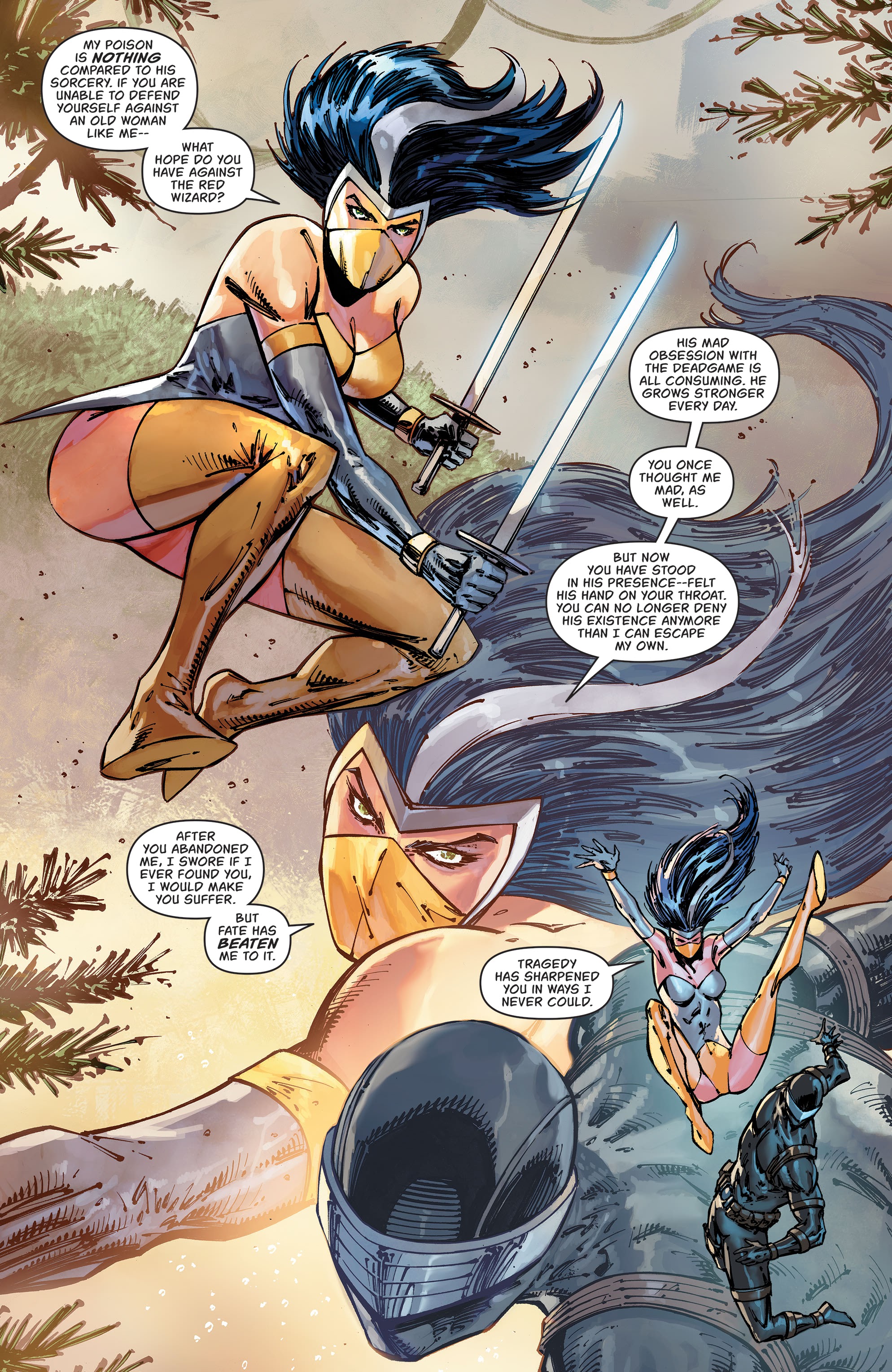 Read online Snake Eyes: Deadgame comic -  Issue #2 - 15