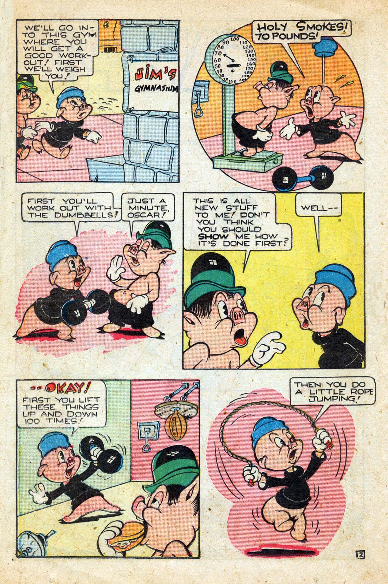 Read online Paul Terry's Mighty Mouse Comics comic -  Issue #2 - 18