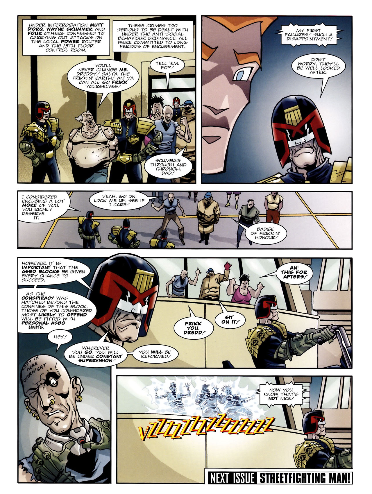 Read online Judge Dredd Megazine (Vol. 5) comic -  Issue #257 - 12