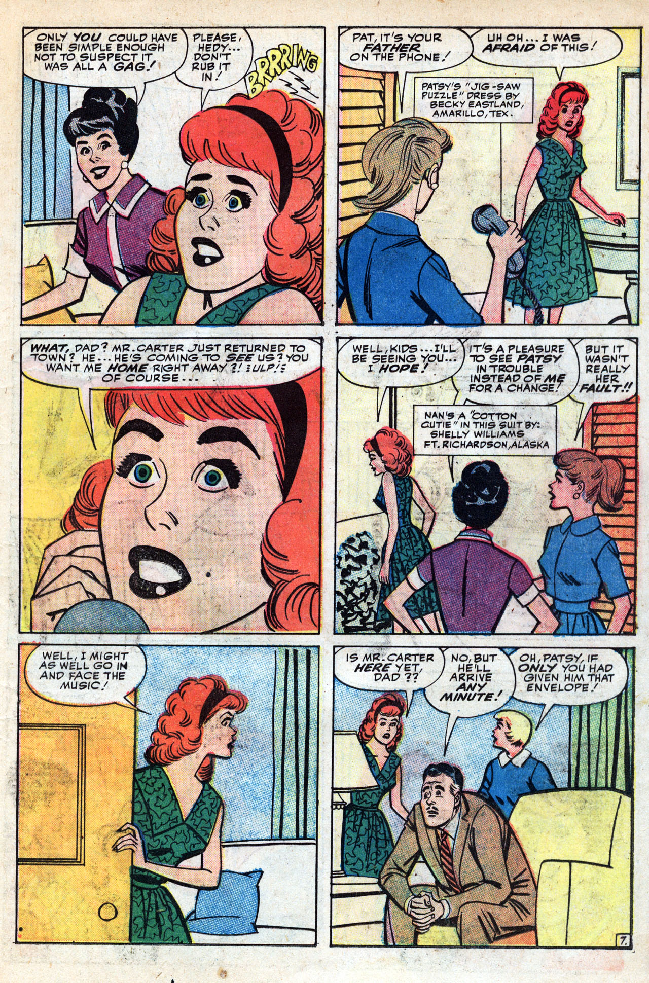 Read online Patsy Walker comic -  Issue #111 - 11