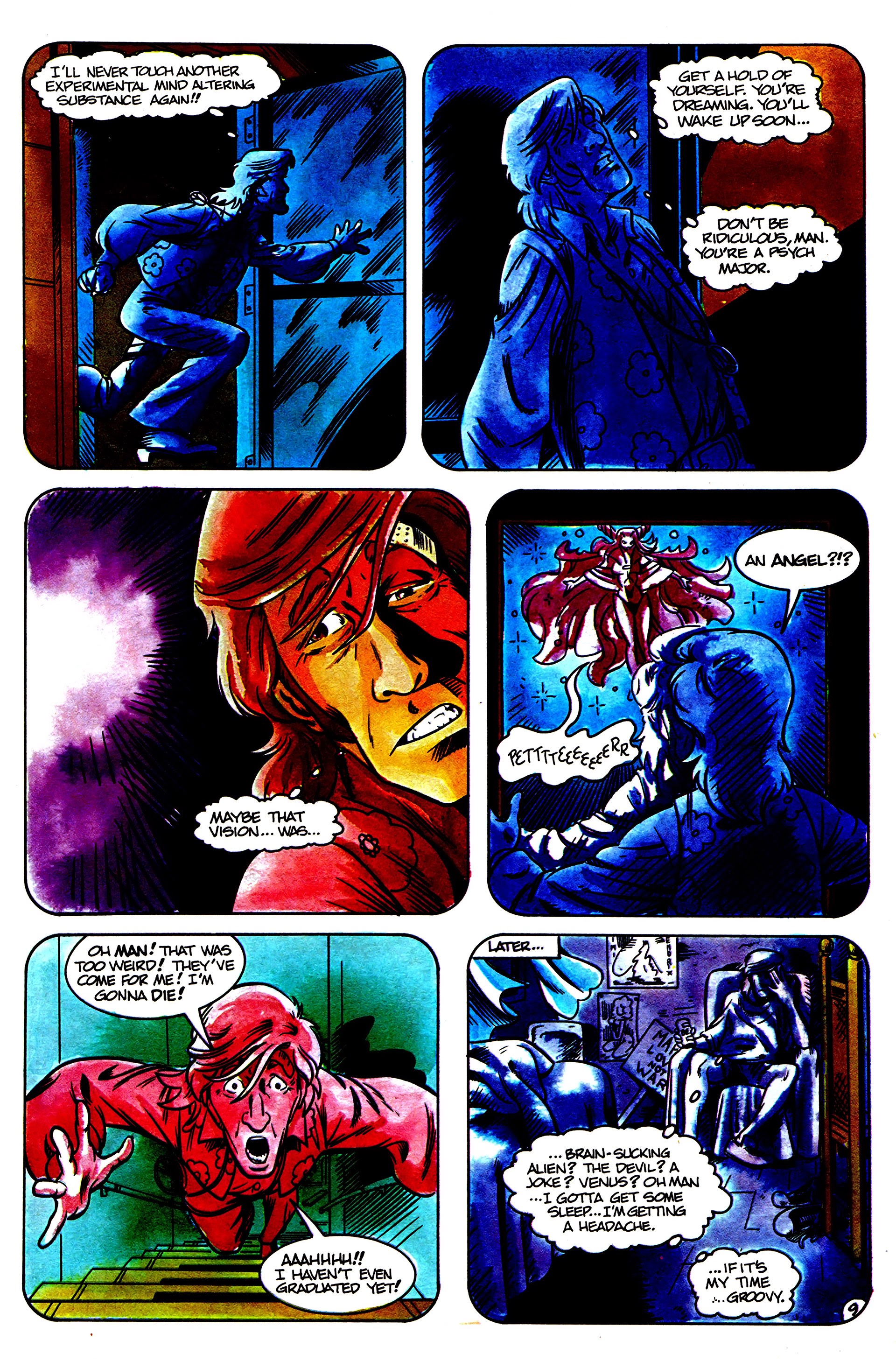 Read online Fright Night (1988) comic -  Issue #10 - 11