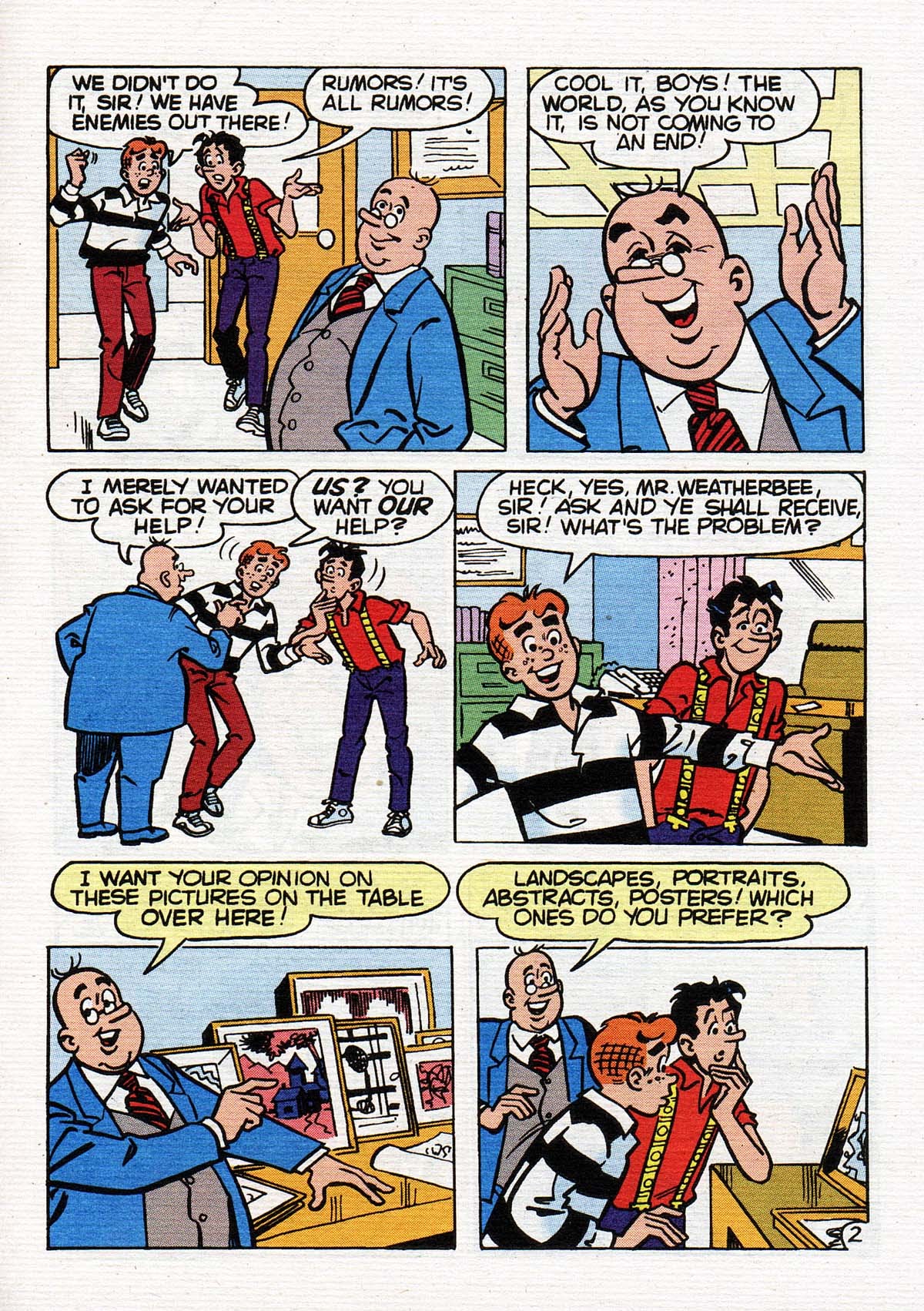 Read online Archie's Double Digest Magazine comic -  Issue #152 - 112