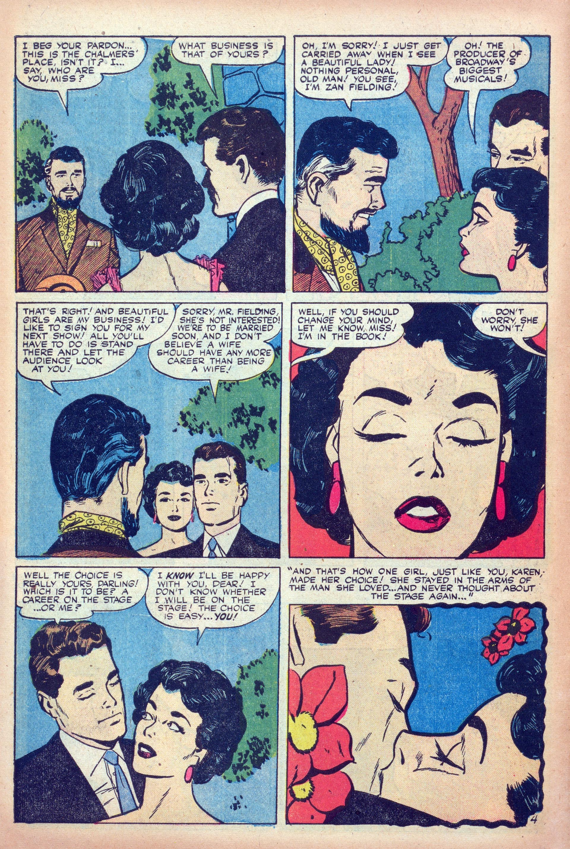 Read online Love Romances comic -  Issue #67 - 6