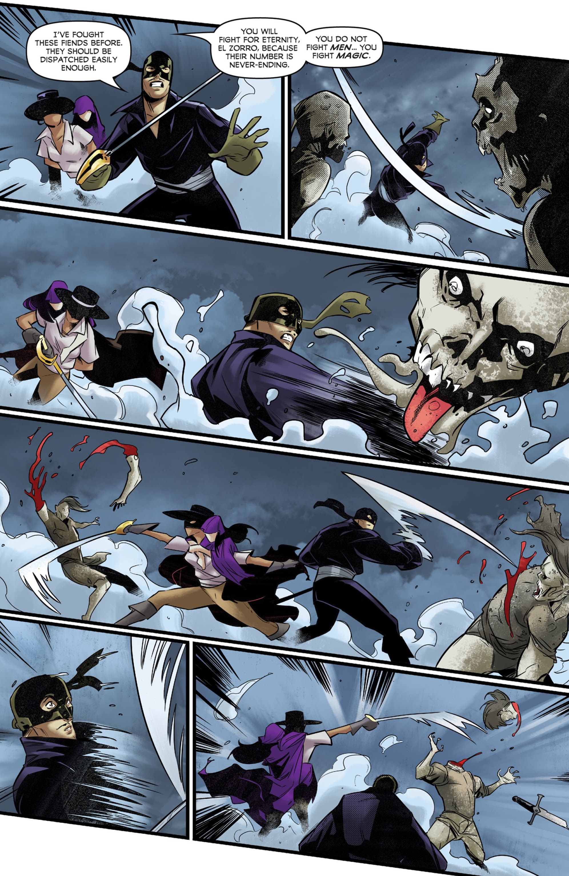 Read online Zorro: Galleon Of the Dead comic -  Issue #4 - 18