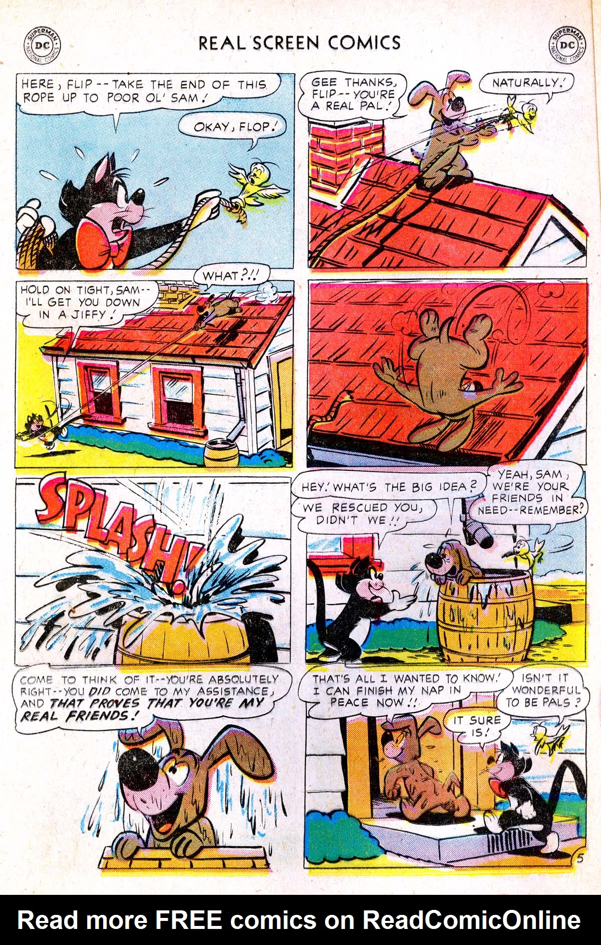 Read online Real Screen Comics comic -  Issue #122 - 16