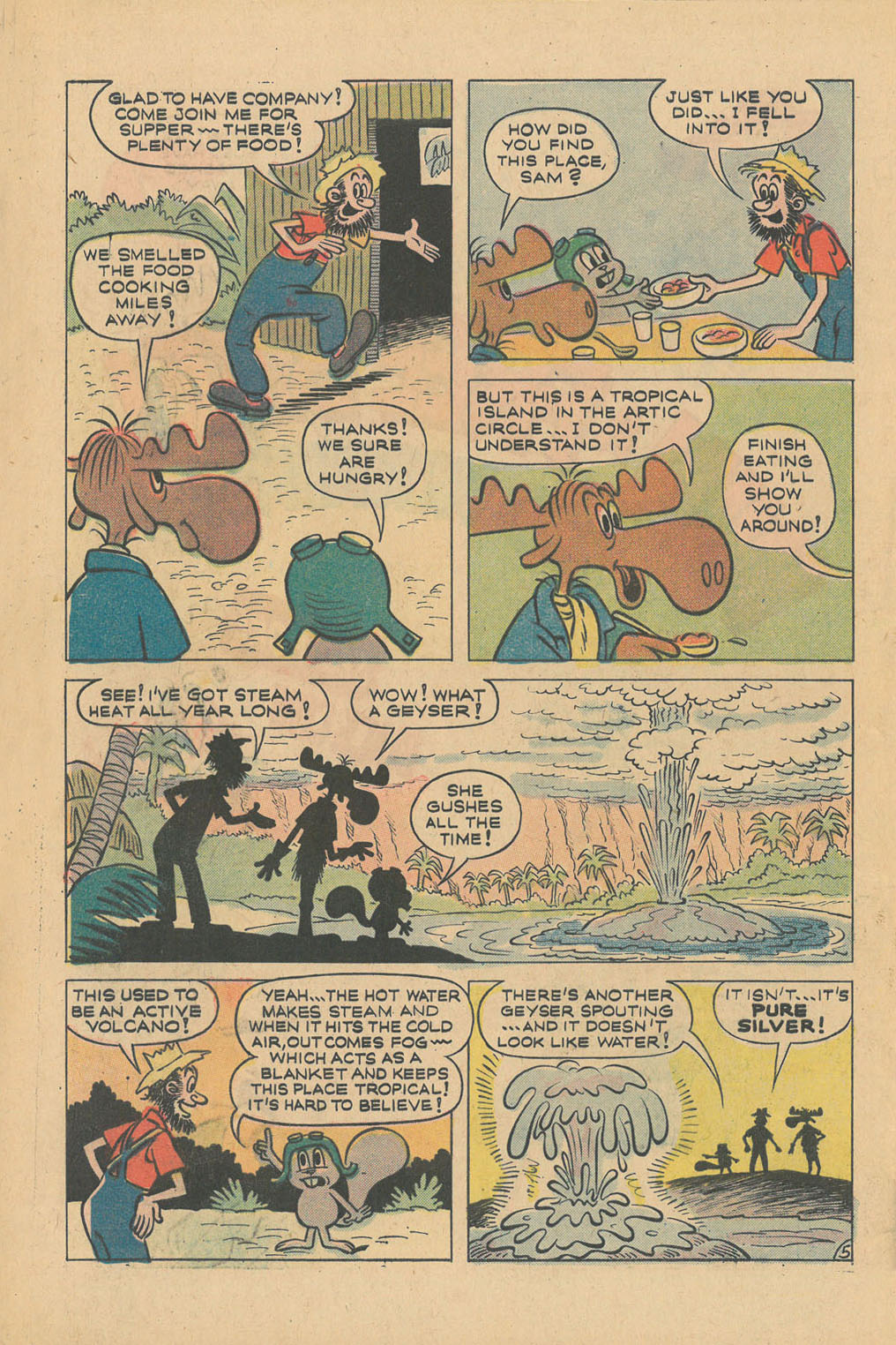 Read online Bullwinkle And Rocky (1970) comic -  Issue #7 - 8
