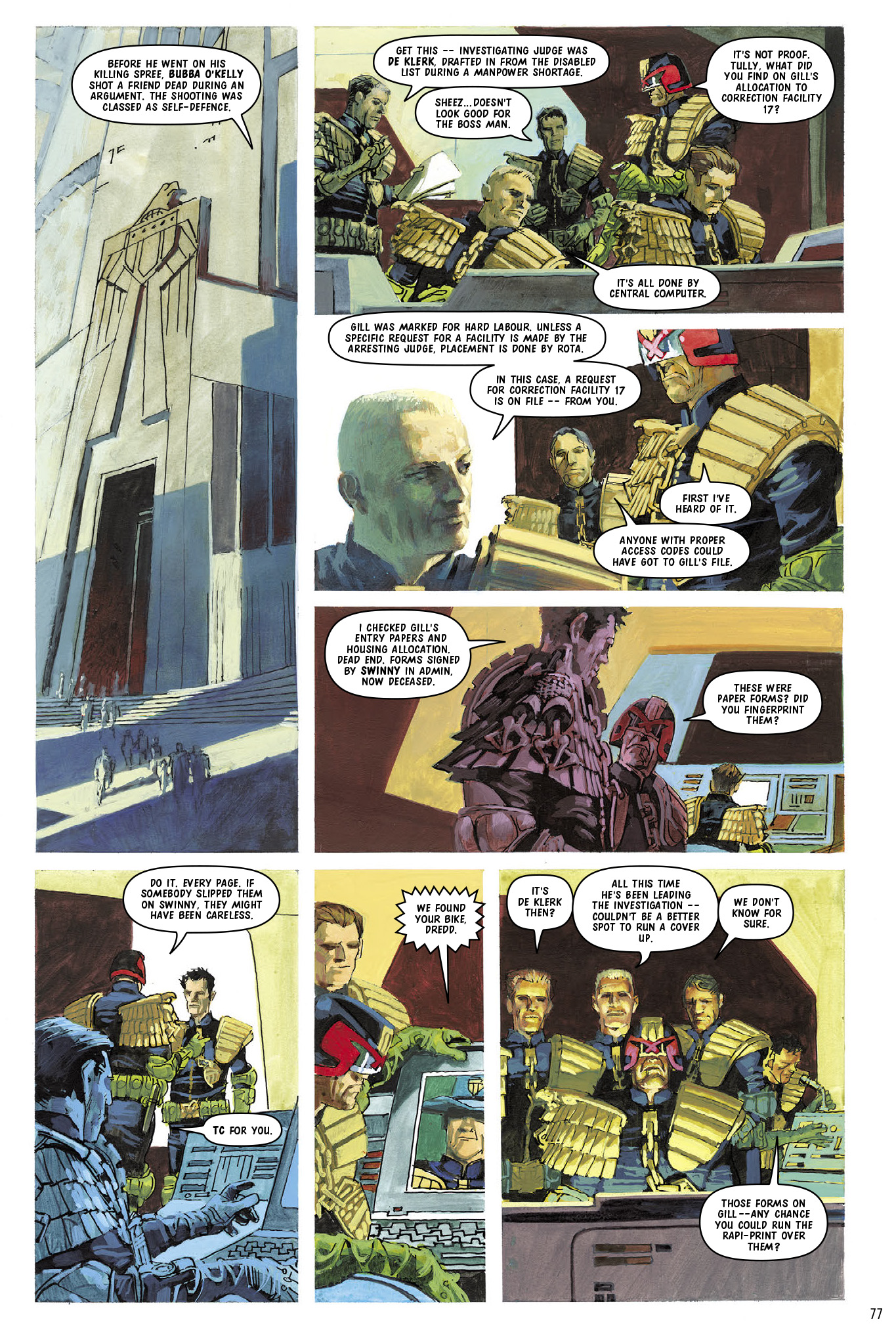 Read online Judge Dredd: The Complete Case Files comic -  Issue # TPB 37 (Part 1) - 79