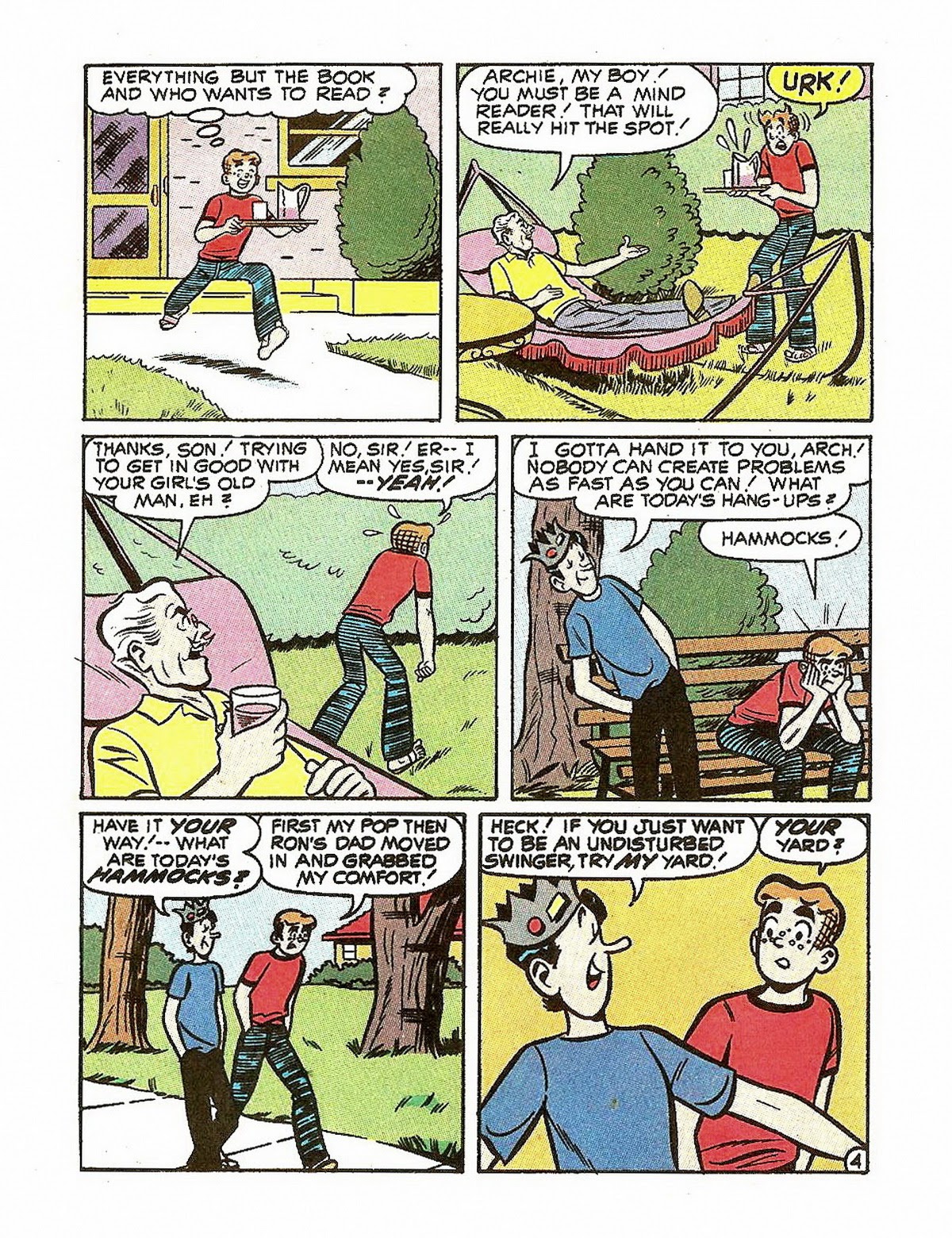 Read online Archie's Double Digest Magazine comic -  Issue #61 - 191