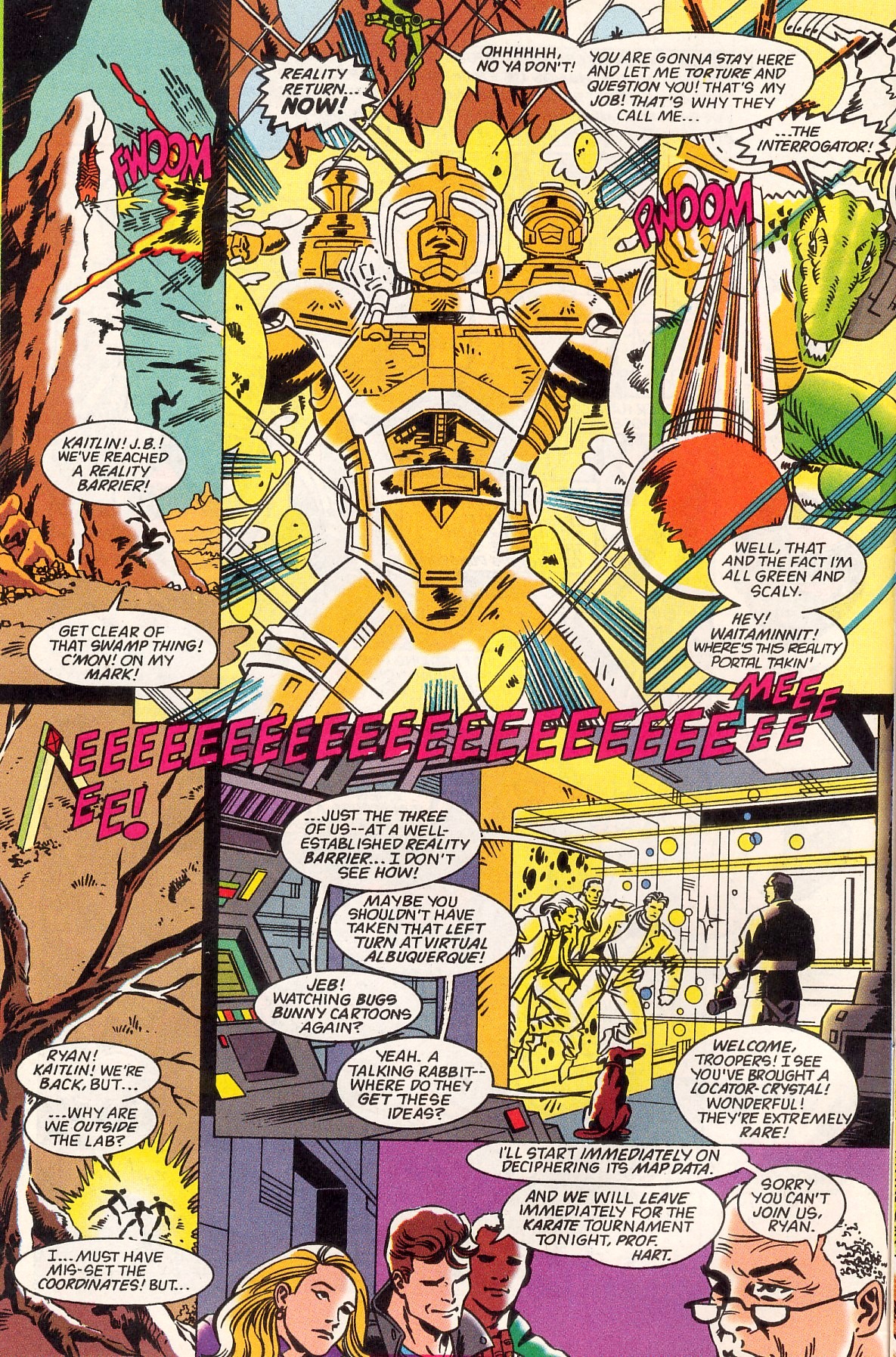 Read online Mighty Morphin Power Rangers: Ninja Rangers/VR Troopers comic -  Issue #1 - 23