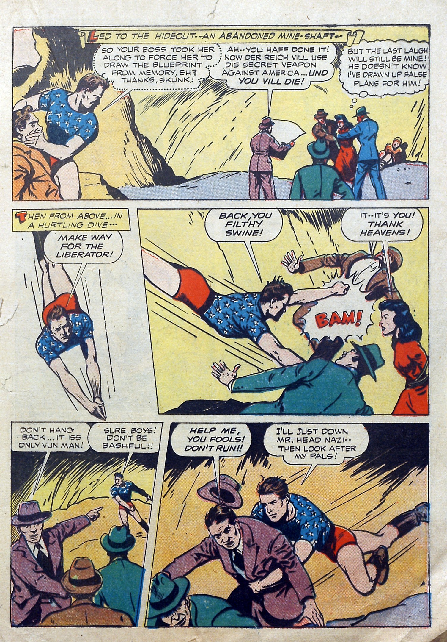 Read online Exciting Comics comic -  Issue #30 - 33