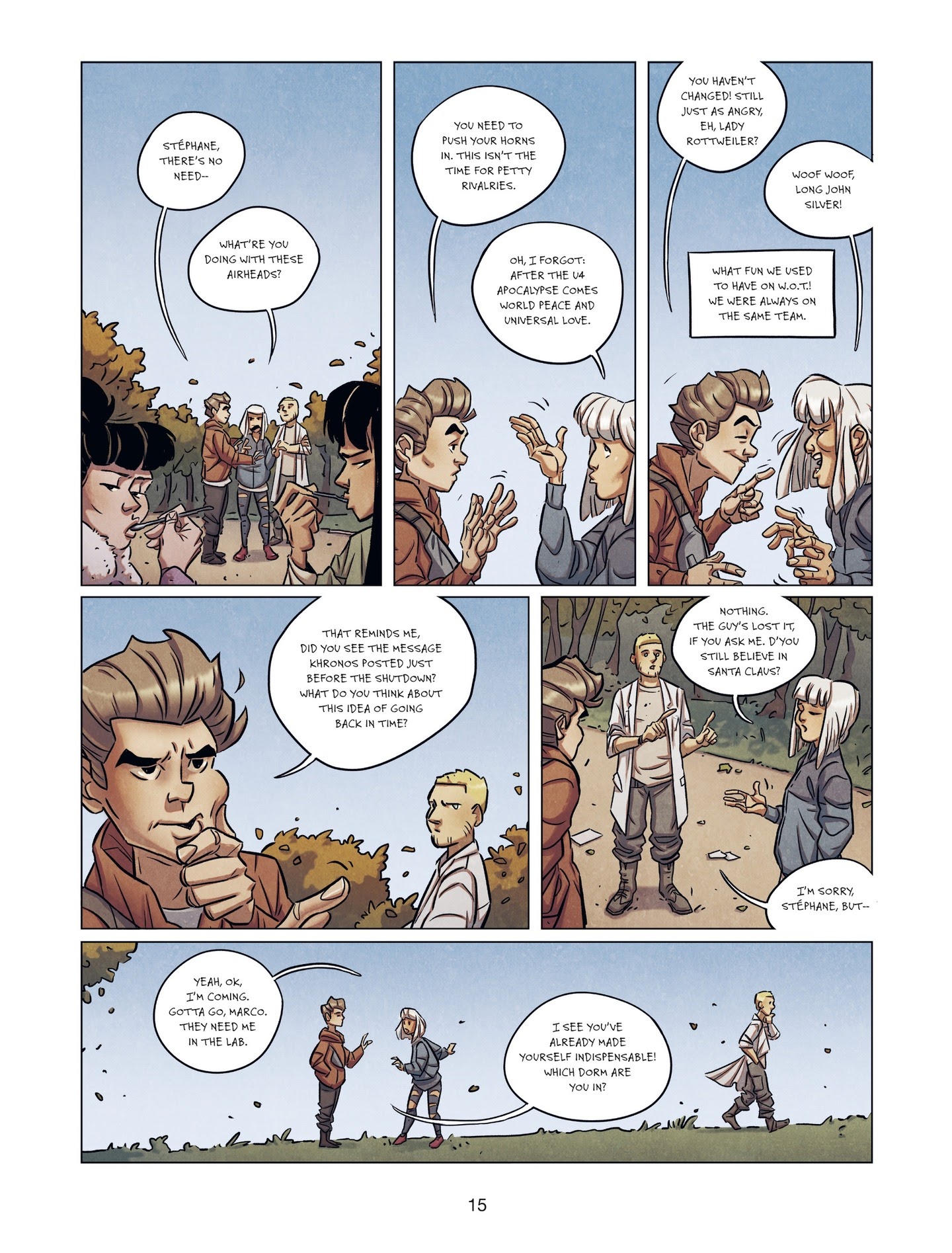 Read online U4: Stéphane comic -  Issue # TPB - 15