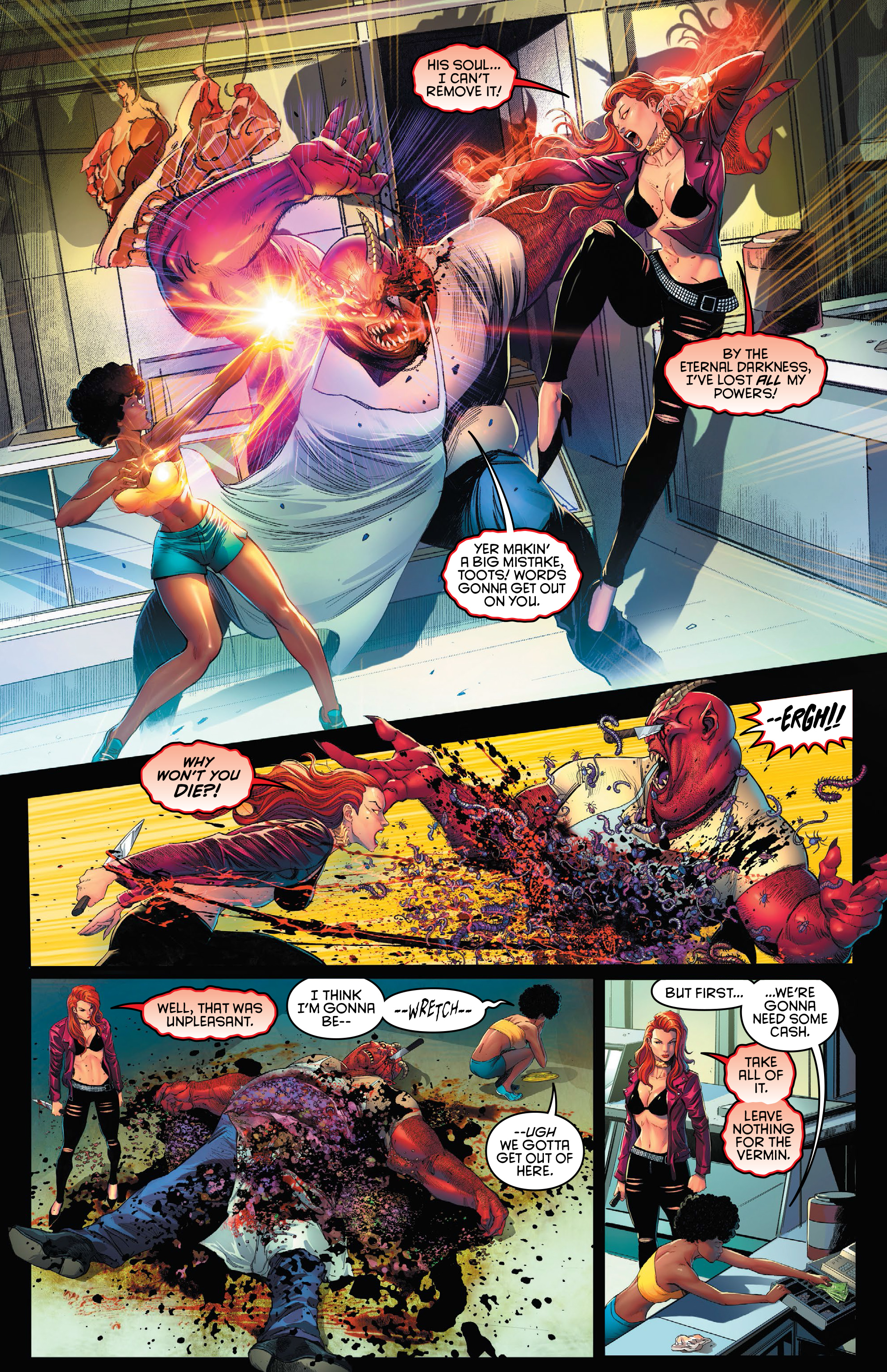 Read online Lady Satanus: Sinister Urge comic -  Issue # TPB - 14
