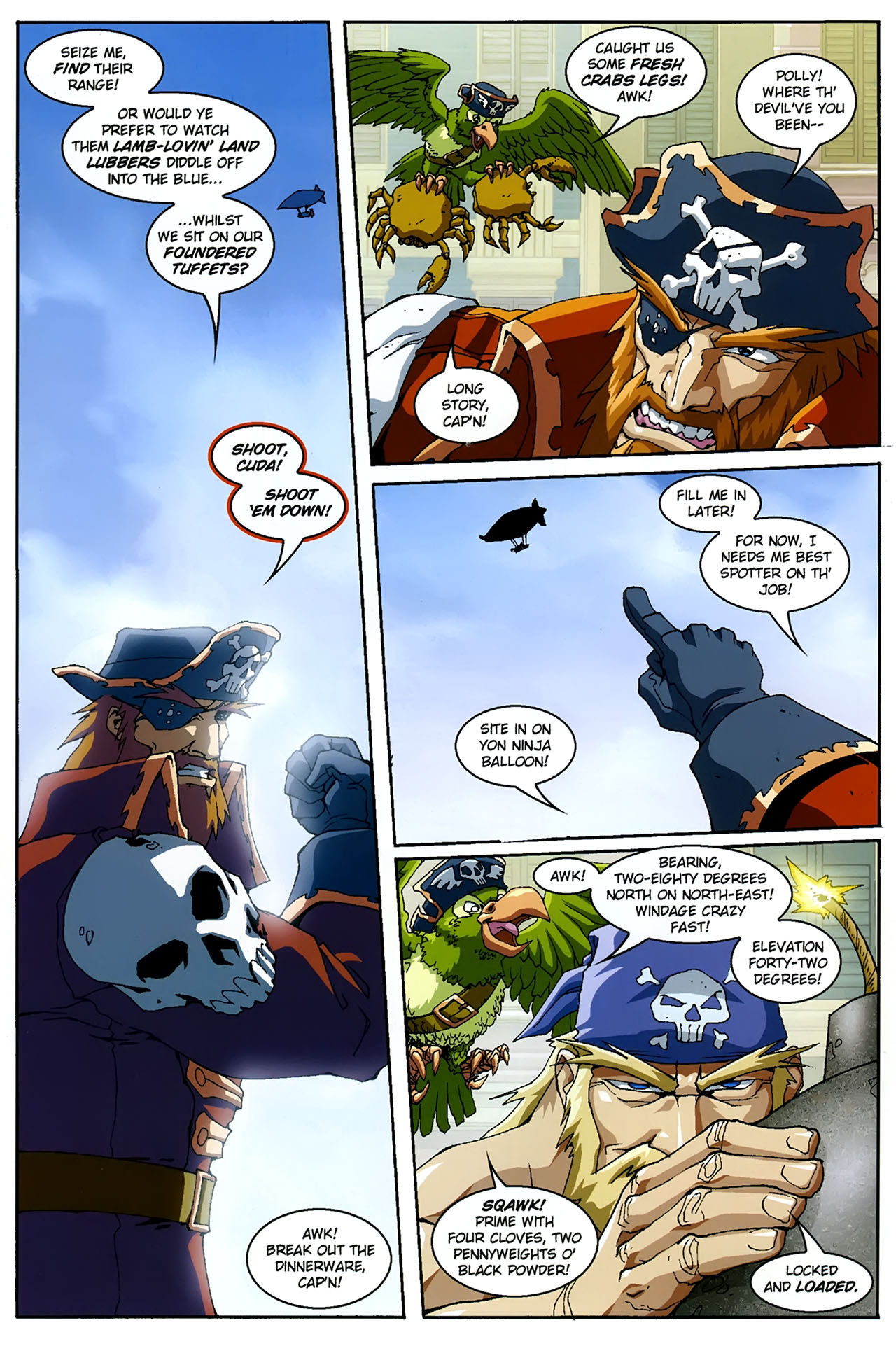 Read online Pirates vs. Ninjas II comic -  Issue #3 - 11