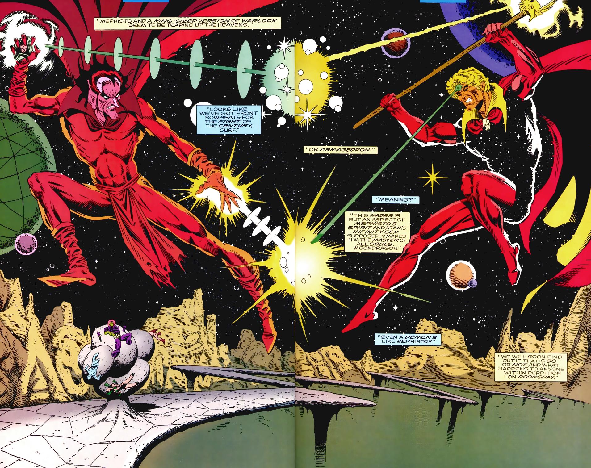 Read online Silver Surfer/Warlock: Resurrection comic -  Issue #4 - 3