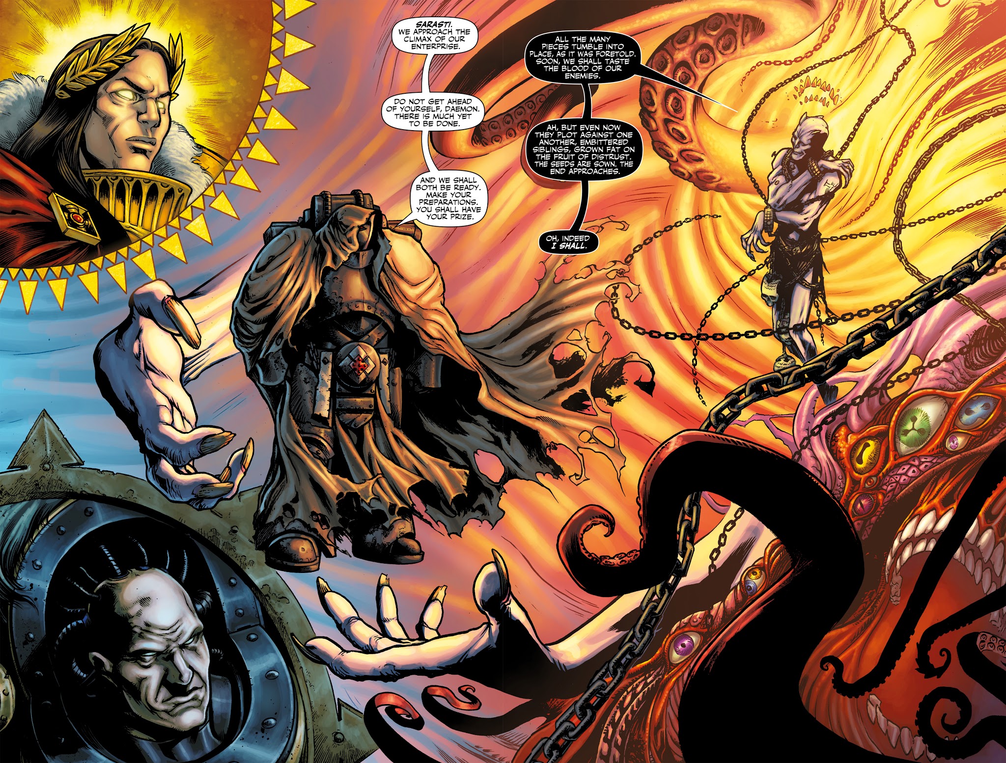 Read online Warhammer 40,000: Will of Iron comic -  Issue #9 - 17