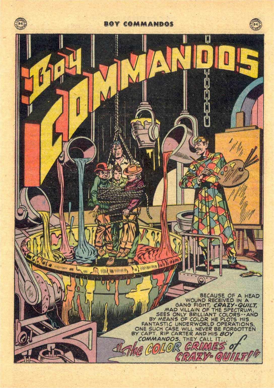 Read online Boy Commandos comic -  Issue #33 - 36