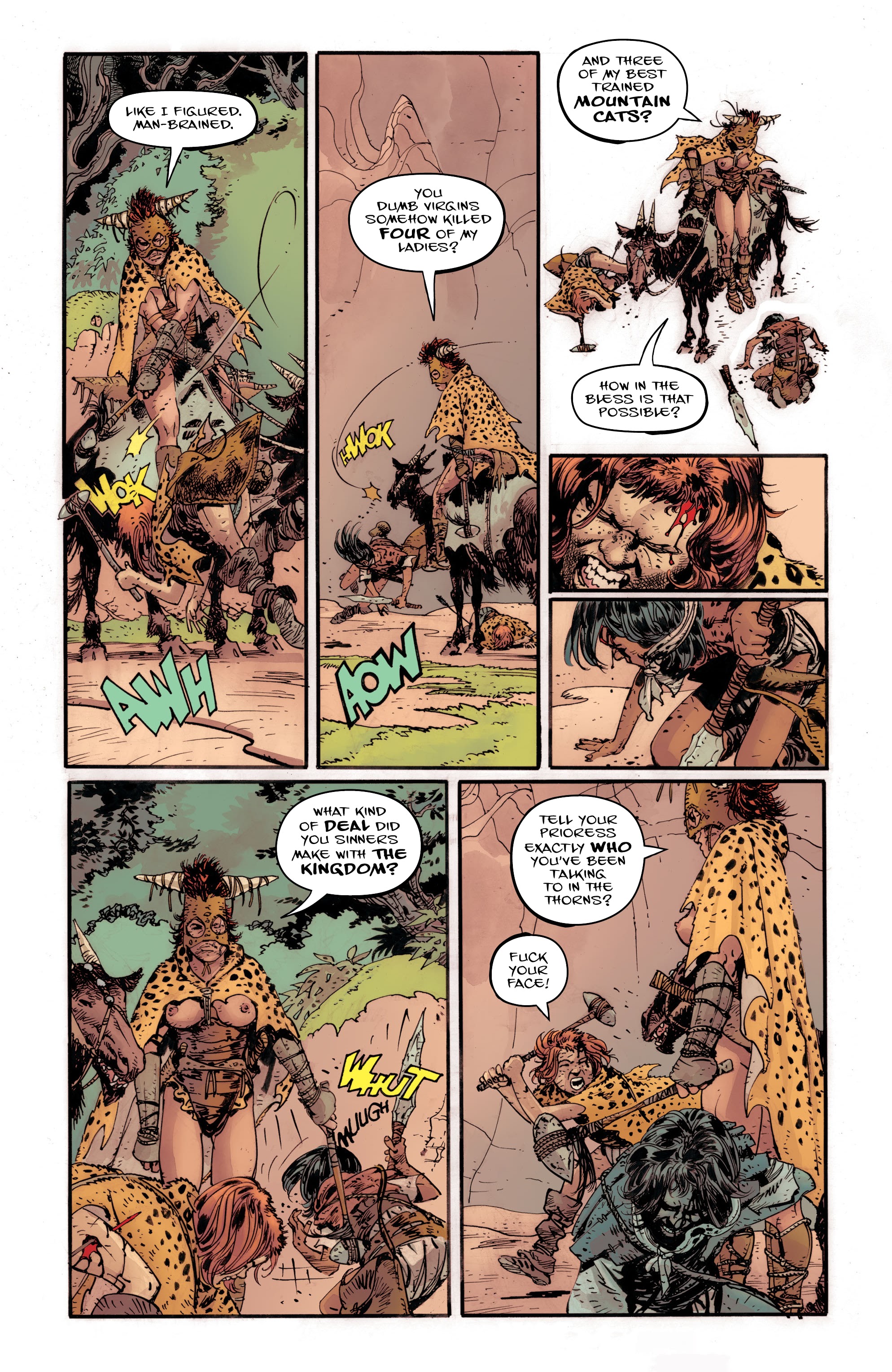 Read online The Goddamned: The Virgin Brides comic -  Issue #4 - 10