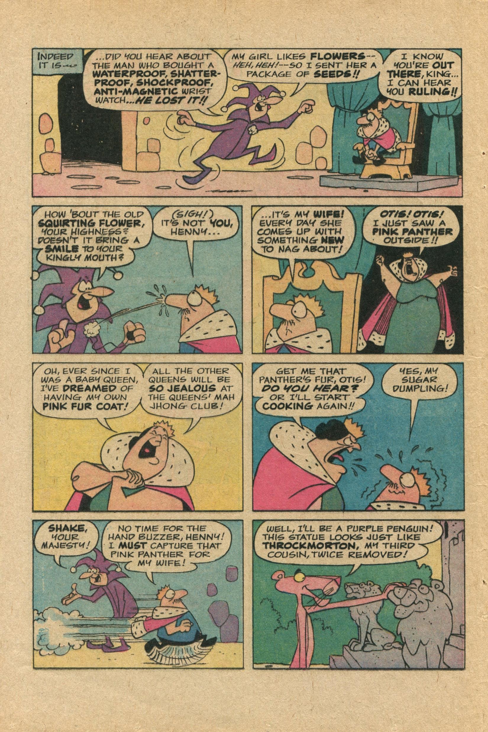 Read online The Pink Panther (1971) comic -  Issue #24 - 12