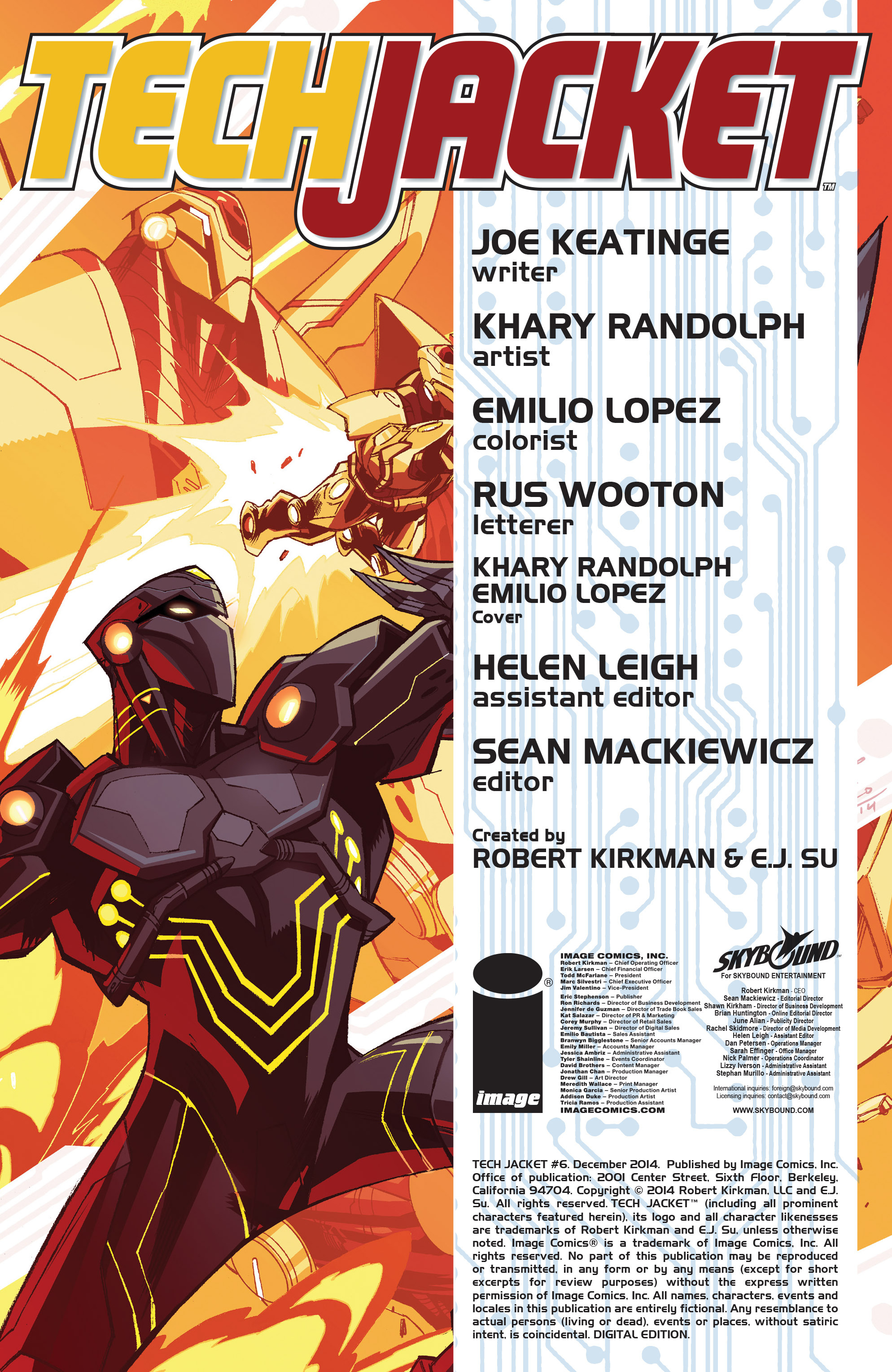 Read online Tech Jacket (2014) comic -  Issue #6 - 2