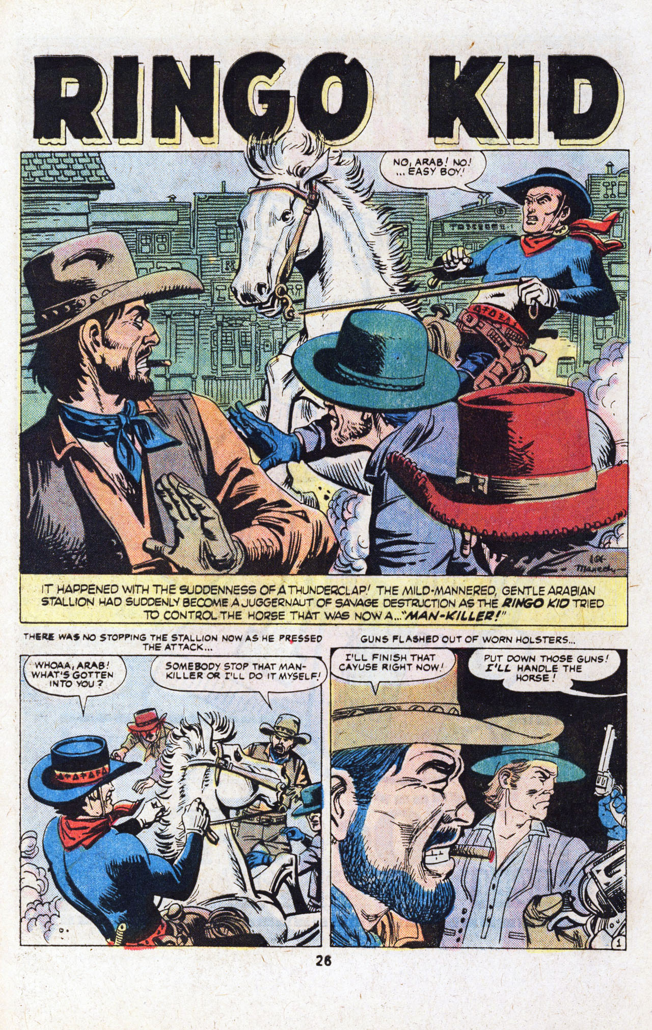 Read online Ringo Kid (1970) comic -  Issue #29 - 28