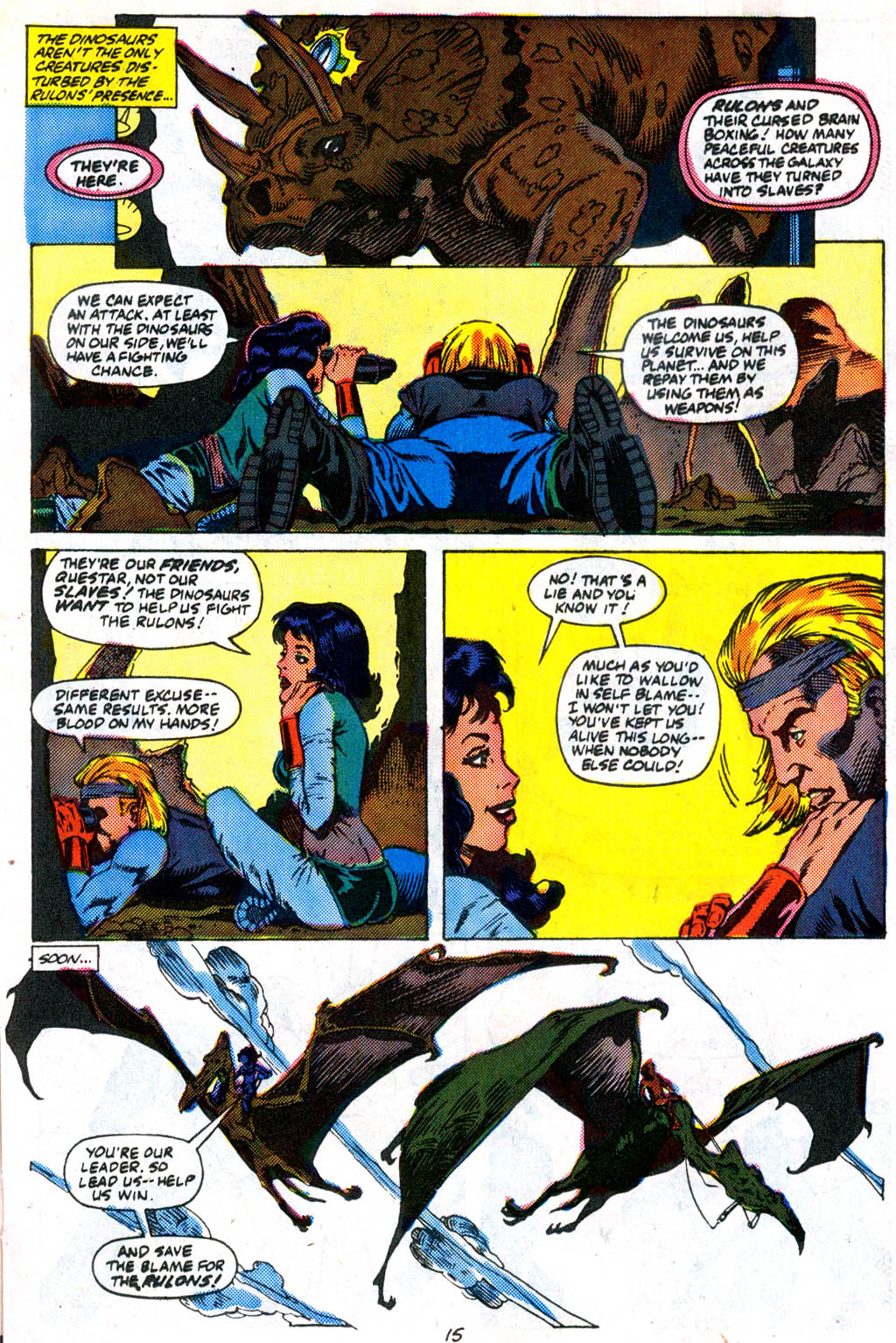 Read online Dino-Riders comic -  Issue #1 - 12