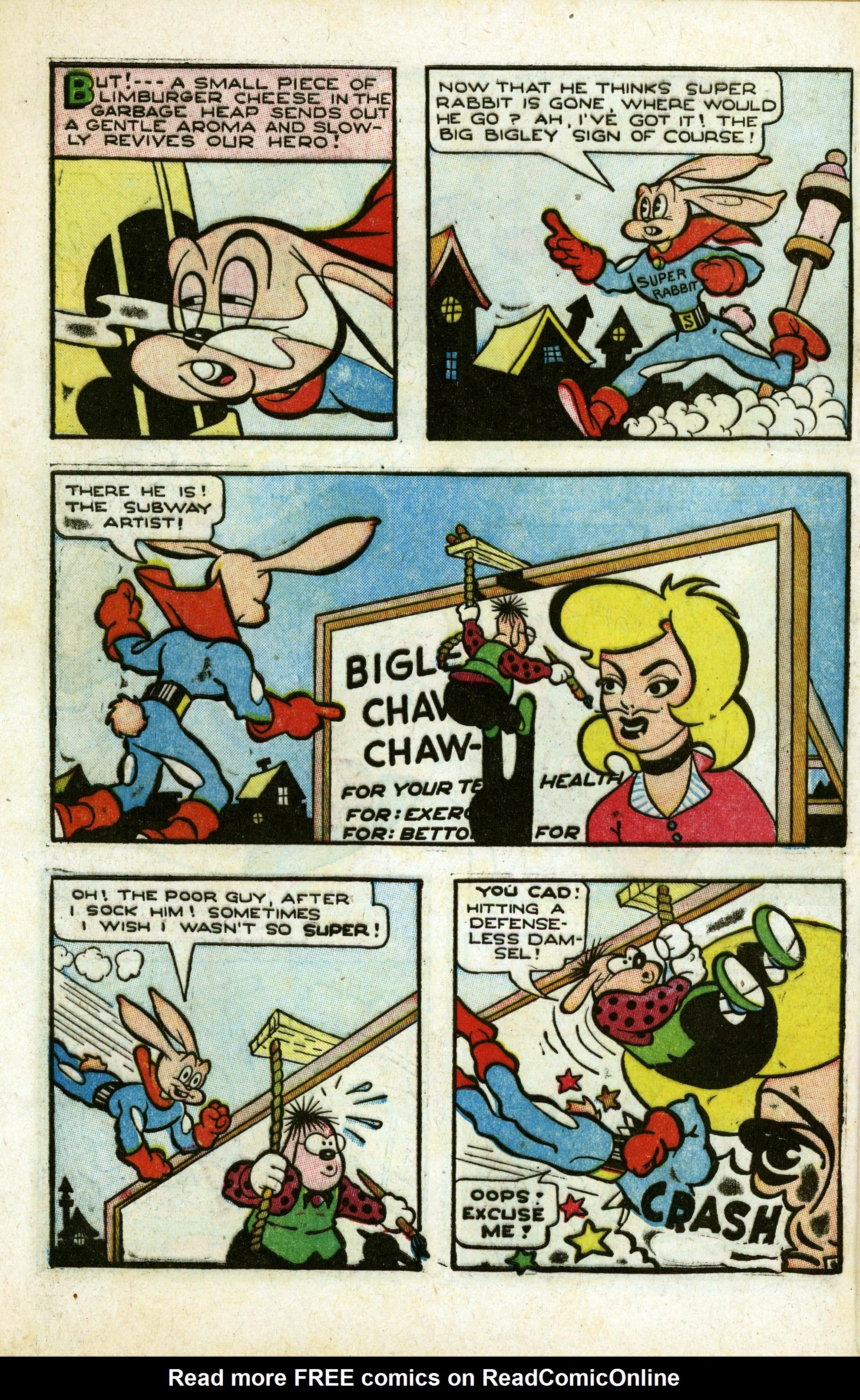Read online Super Rabbit comic -  Issue #3 - 32