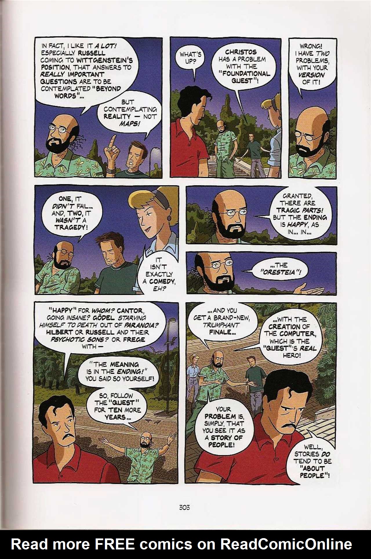 Read online Logicomix comic -  Issue # TPB - 288
