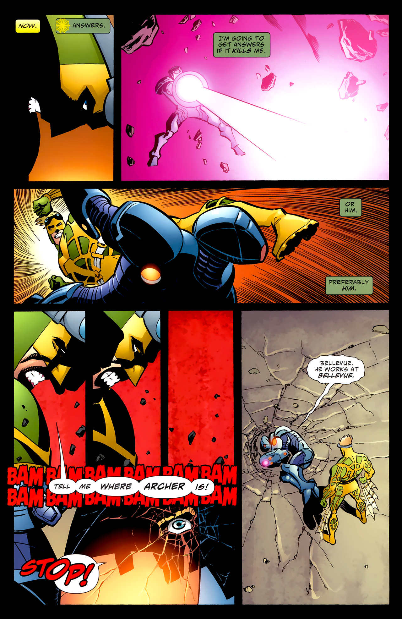 Read online The Web comic -  Issue #1 - 16