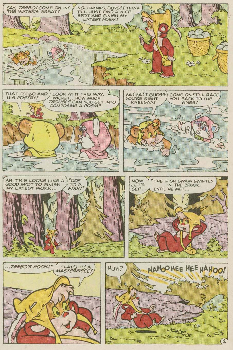 Read online Ewoks (1987) comic -  Issue #7 - 3