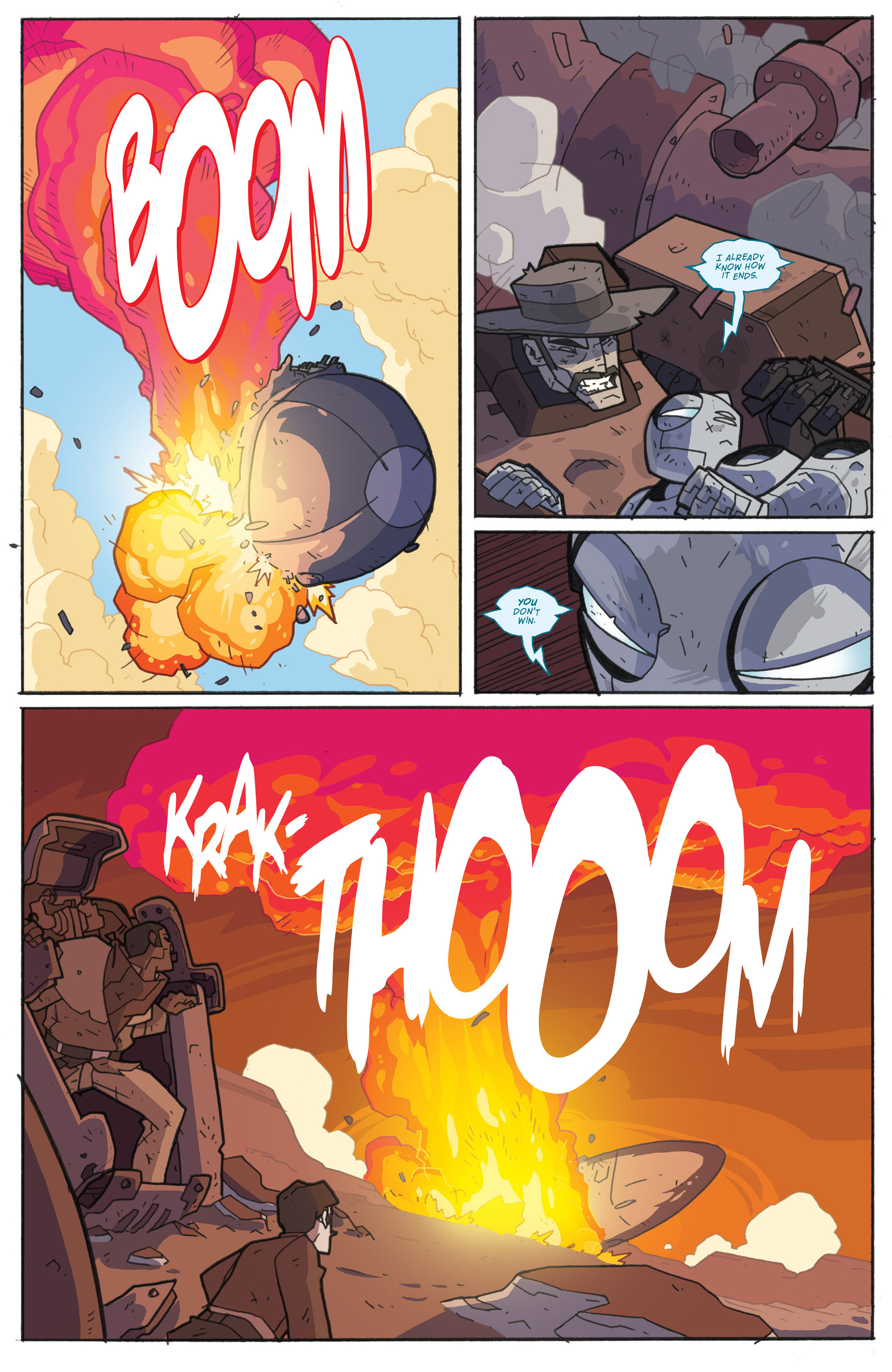 Read online Atomic Robo and the Knights of the Golden Circle comic -  Issue #5 - 18