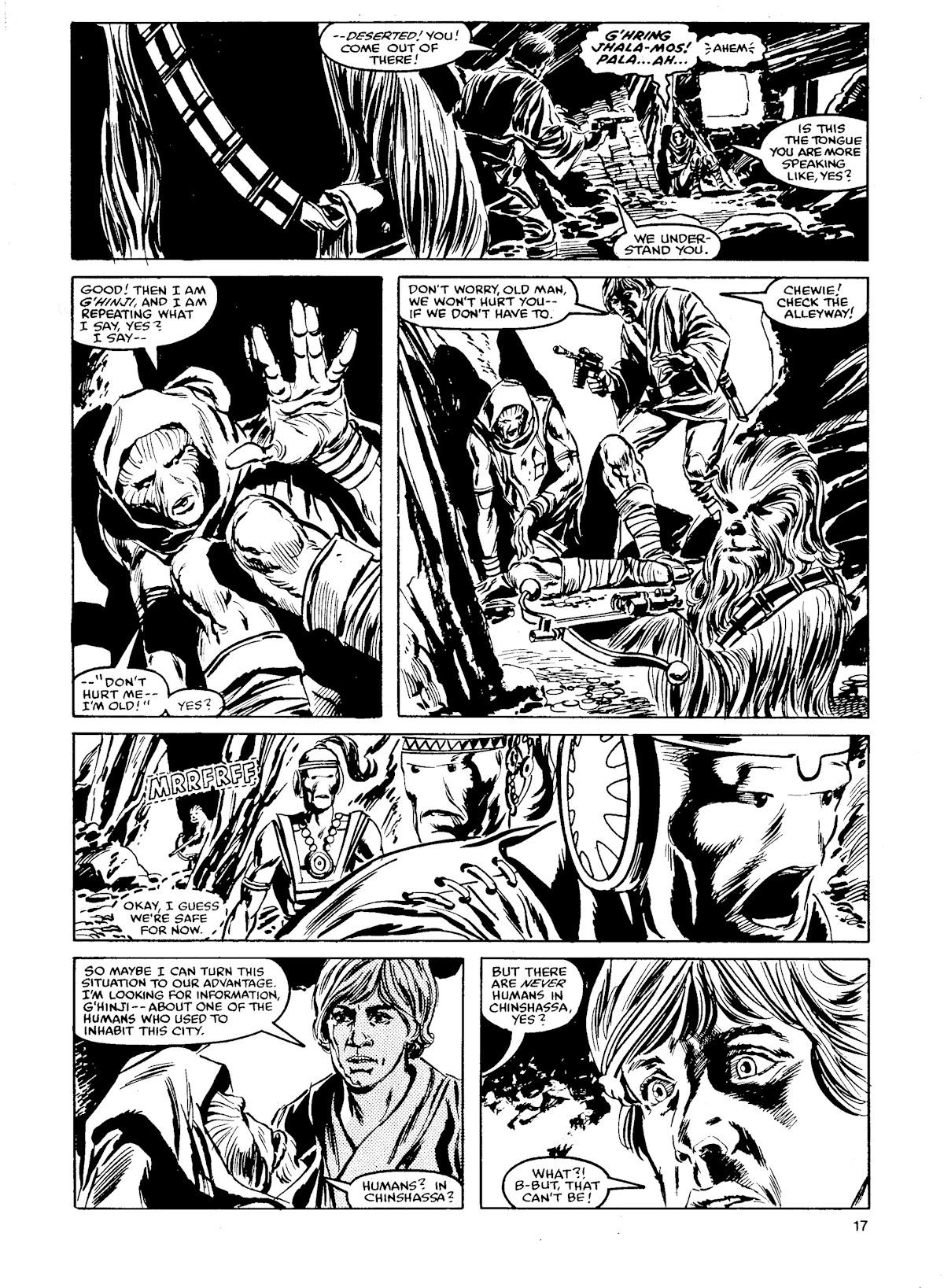 Read online Star Wars Weekly comic -  Issue #162 - 17