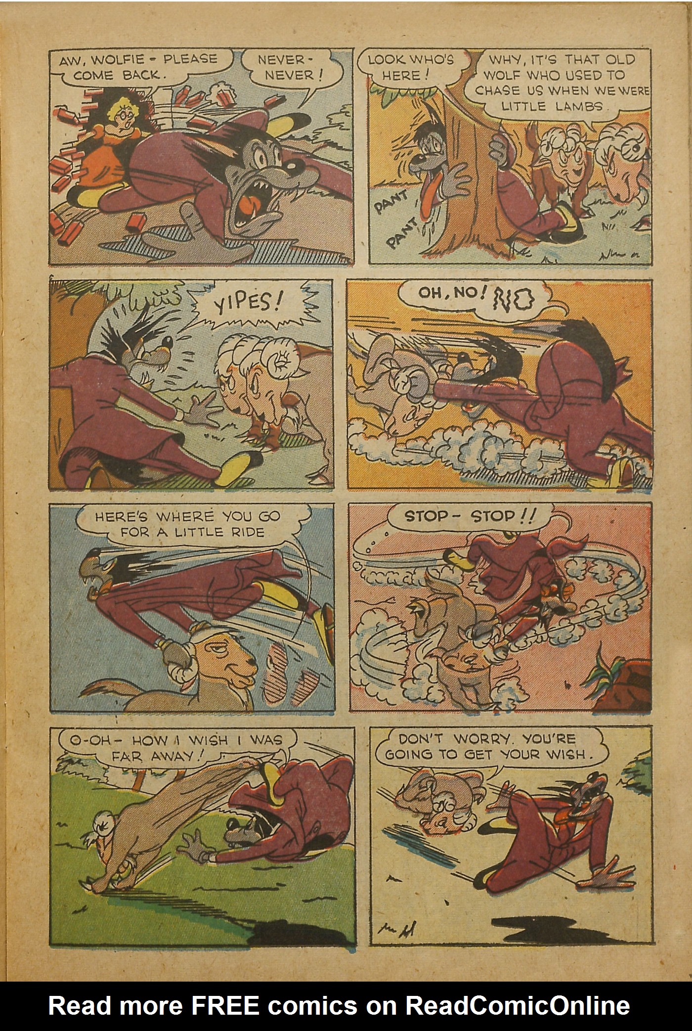 Read online Paul Terry's Mighty Mouse Comics comic -  Issue #40 - 47