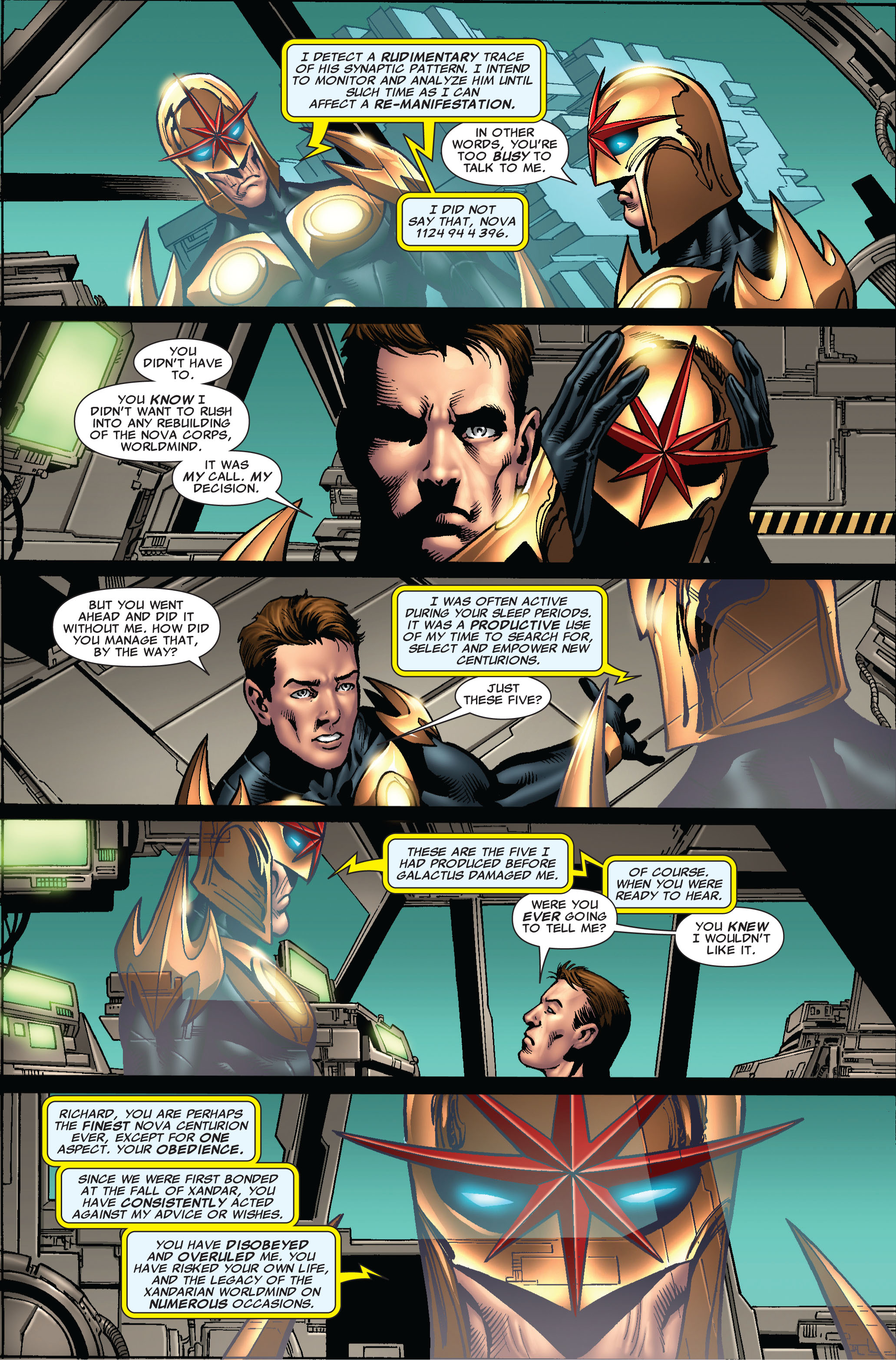 Read online Nova (2007) comic -  Issue #19 - 17